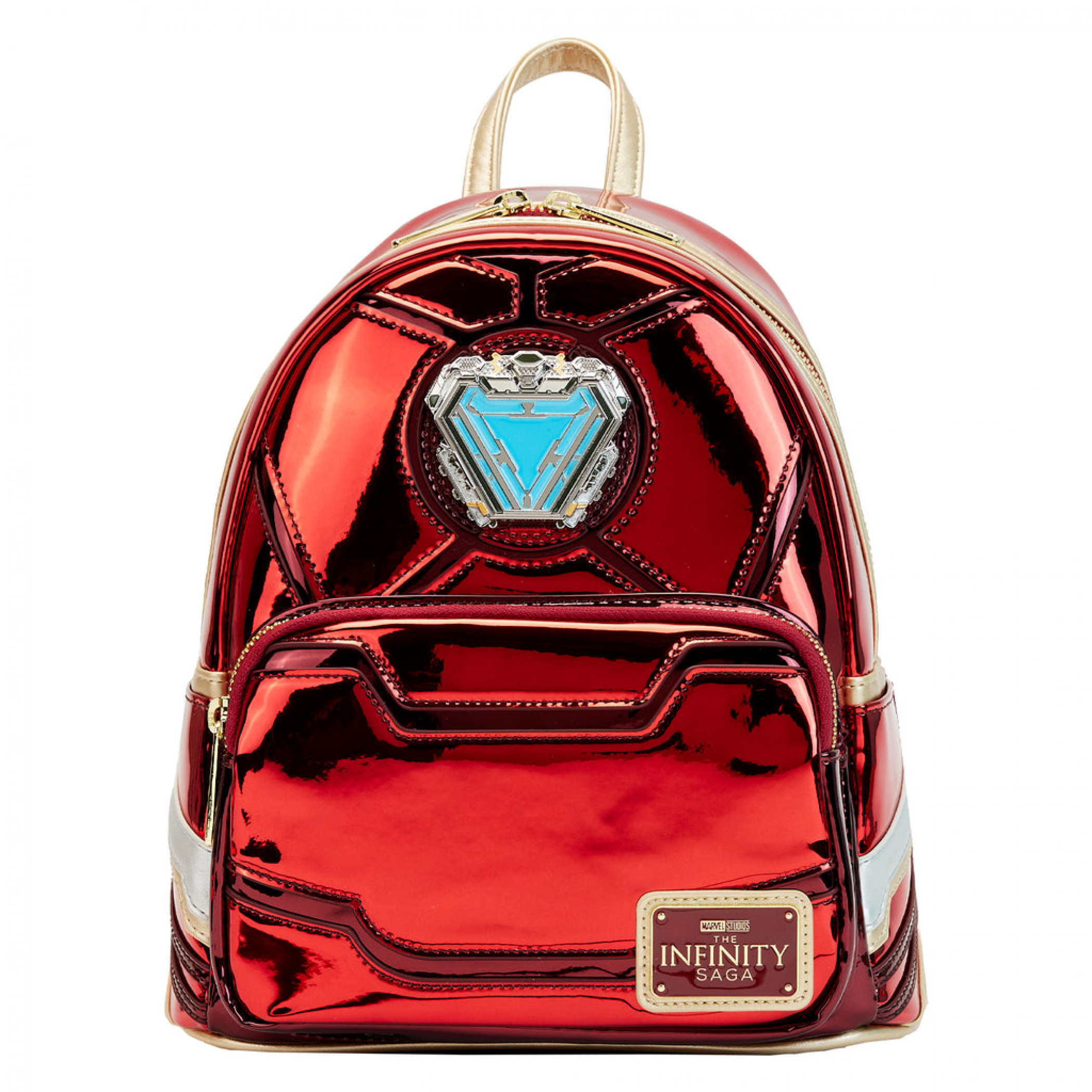 Iron Man 15th Anniversary Cosplay Mini Backpack by Loungefly, Multi-Color