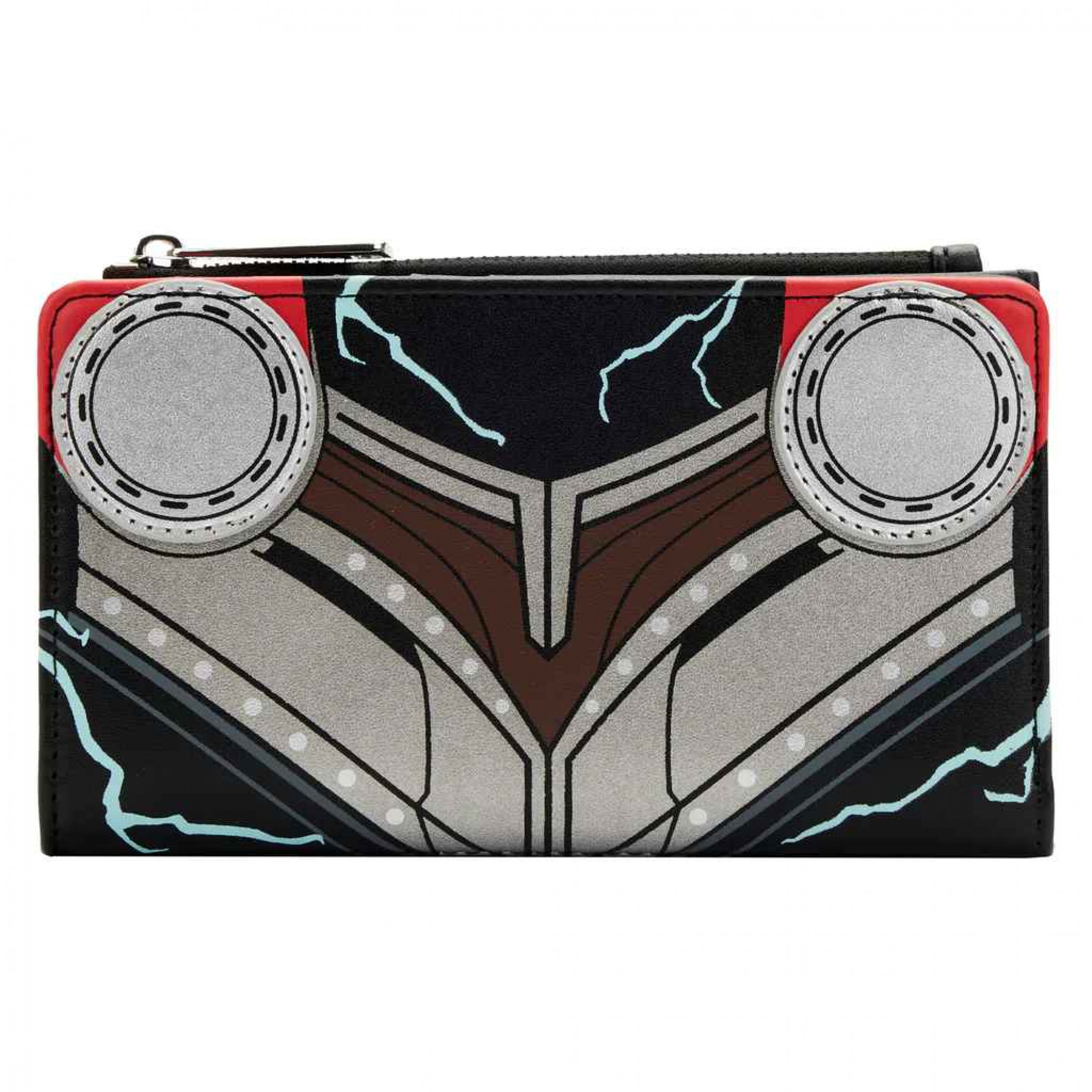 Thor Love And Thunder Glow in The Dark Zip Around Wallet, Multi-Color