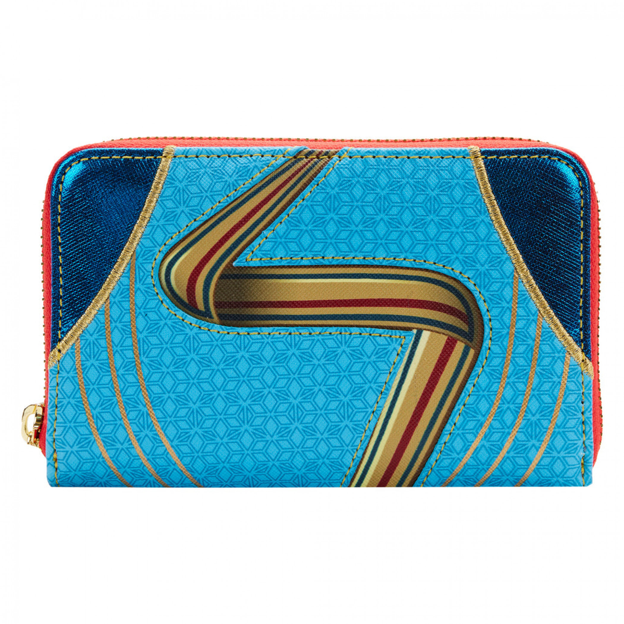 Ms. Marvel Cosplay Zip-Around Wallet from Loungefly, White