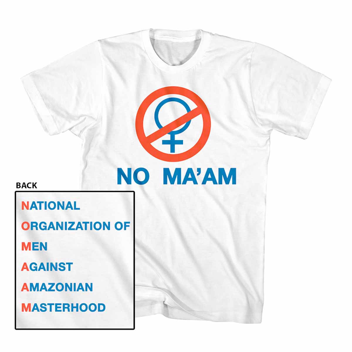 Married With Children No Ma'am White T-Shirt