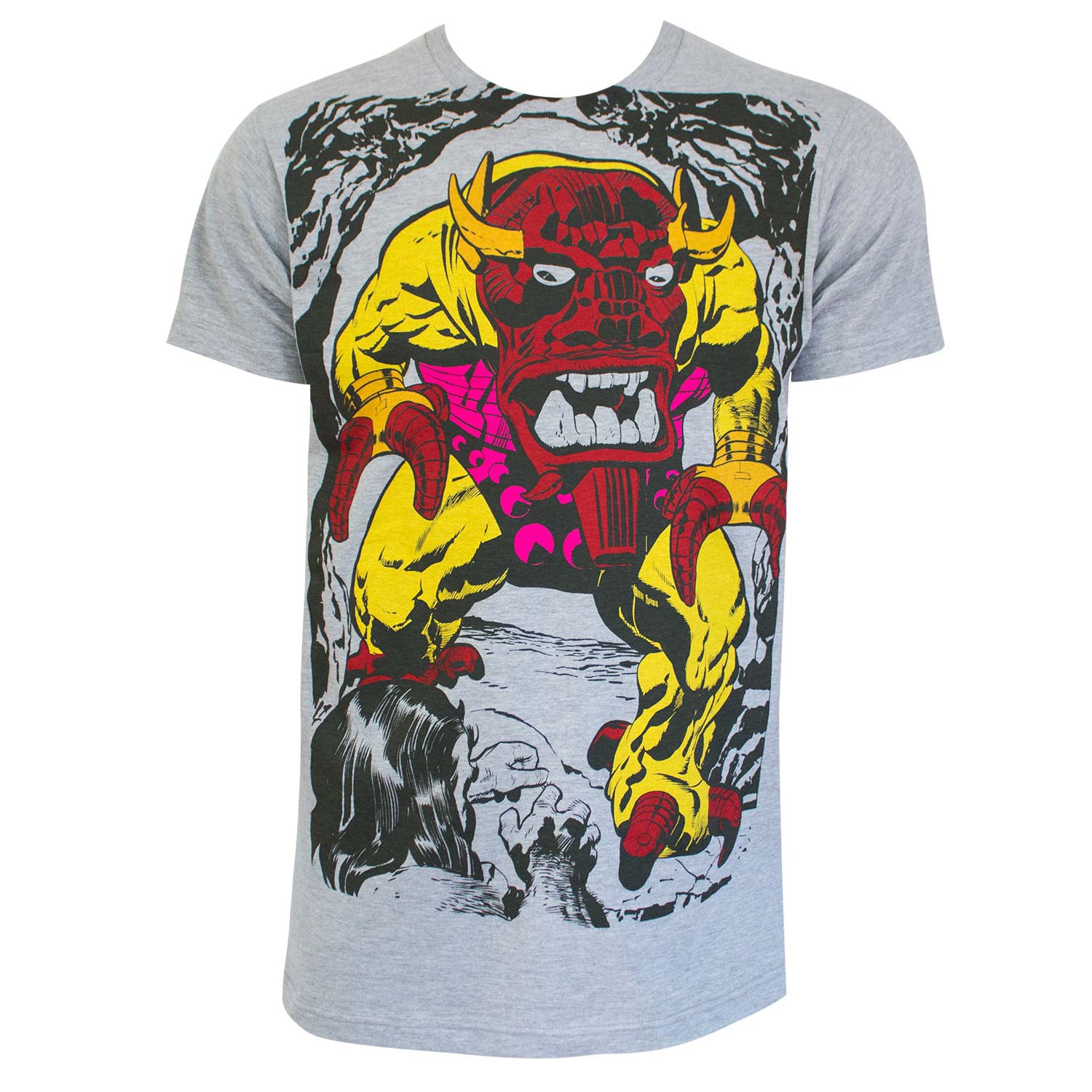 Marvel Comics Mangog Grey Tee Shirt, Grey