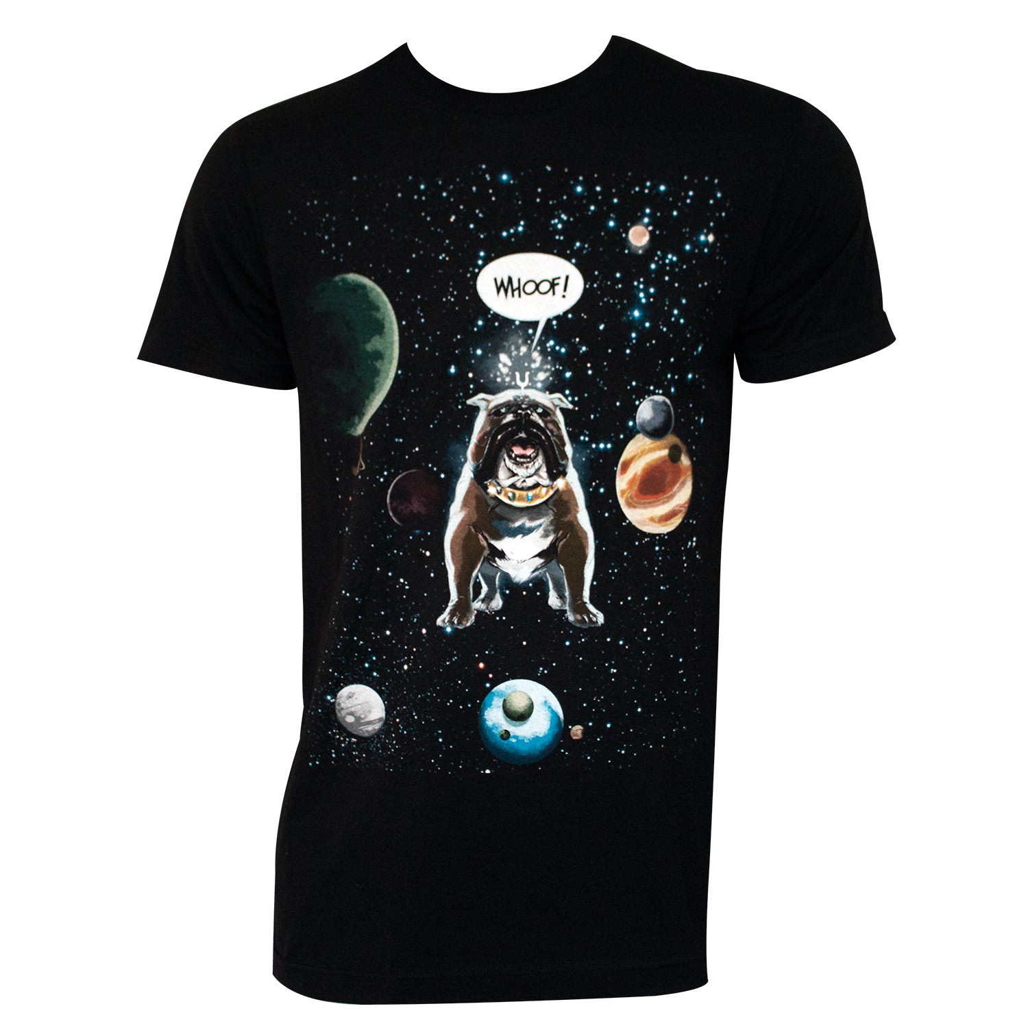 Lockjaw Outerspace Whoof Tshirt, Black