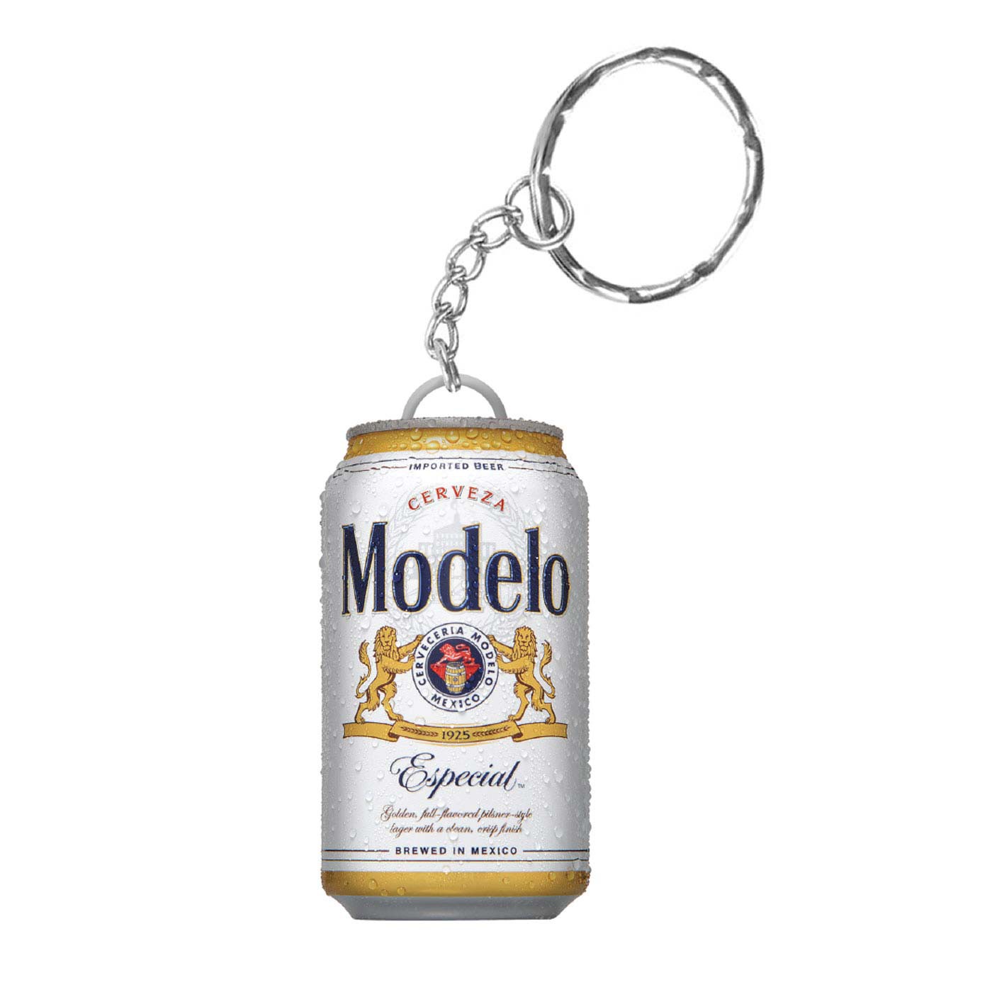 Modelo Especial Beer Can Keychain