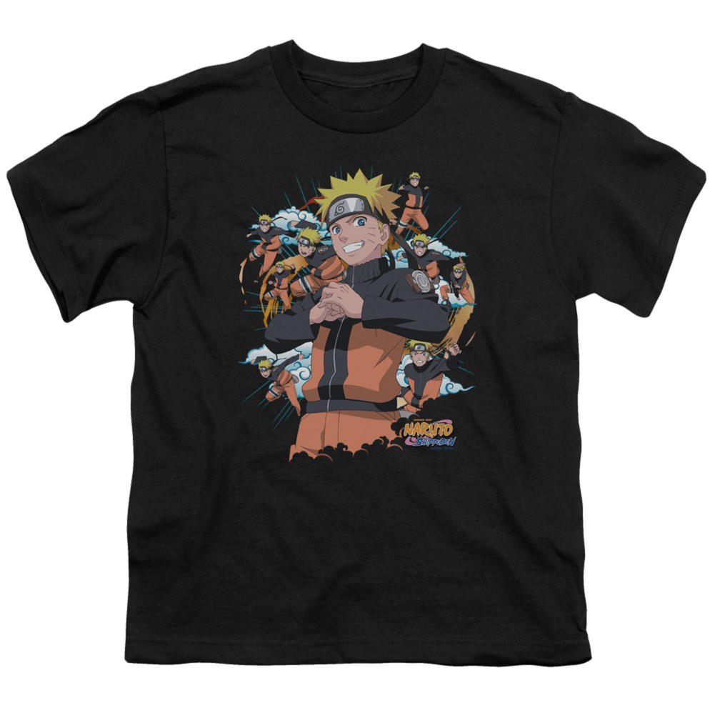 Naruto Shadow Clone Youth Tshirt, Black