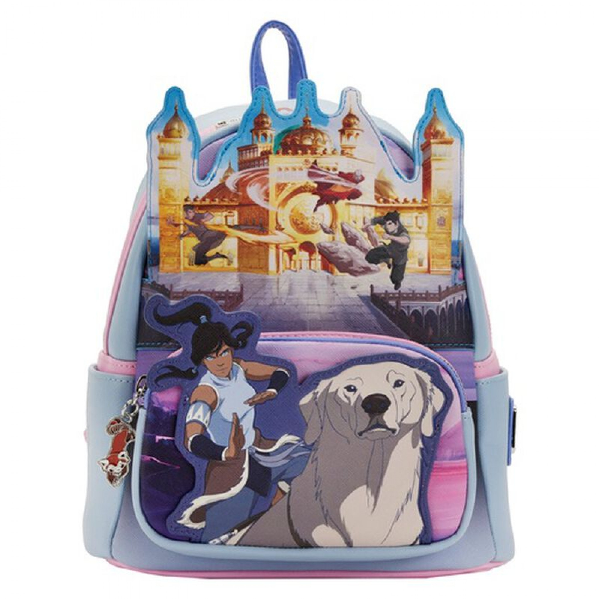 The Legend of Korra Mini Backpack By Loungefly, Multi-Color