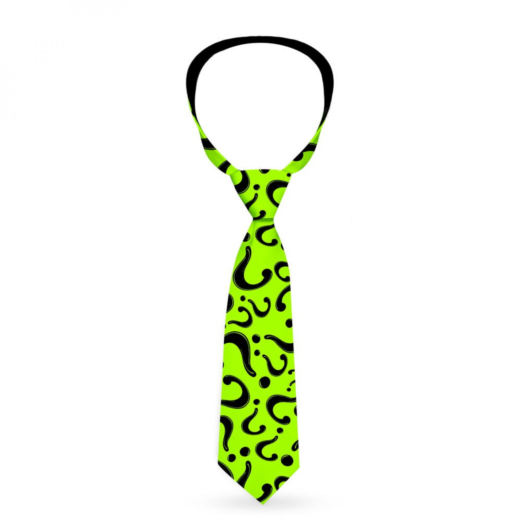 The Riddler '' All Over Print Necktie, Green