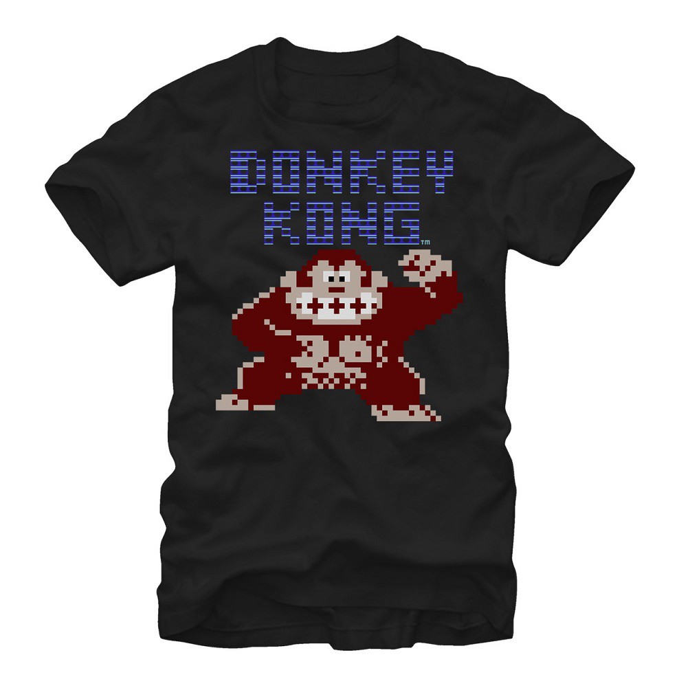 Nintendo Donkey Kong Vintage Tshirt, Black