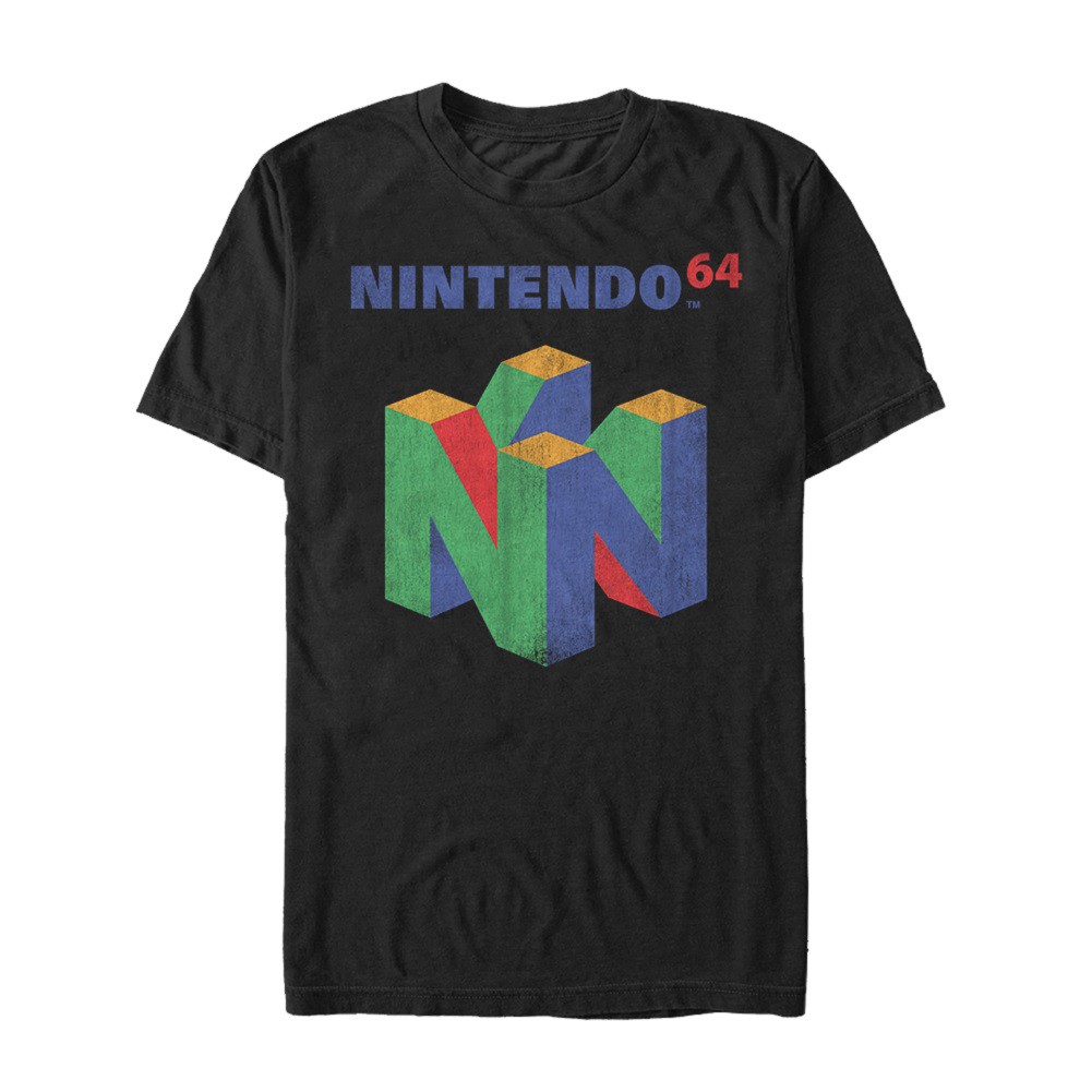 nintendo 64 logo shirt