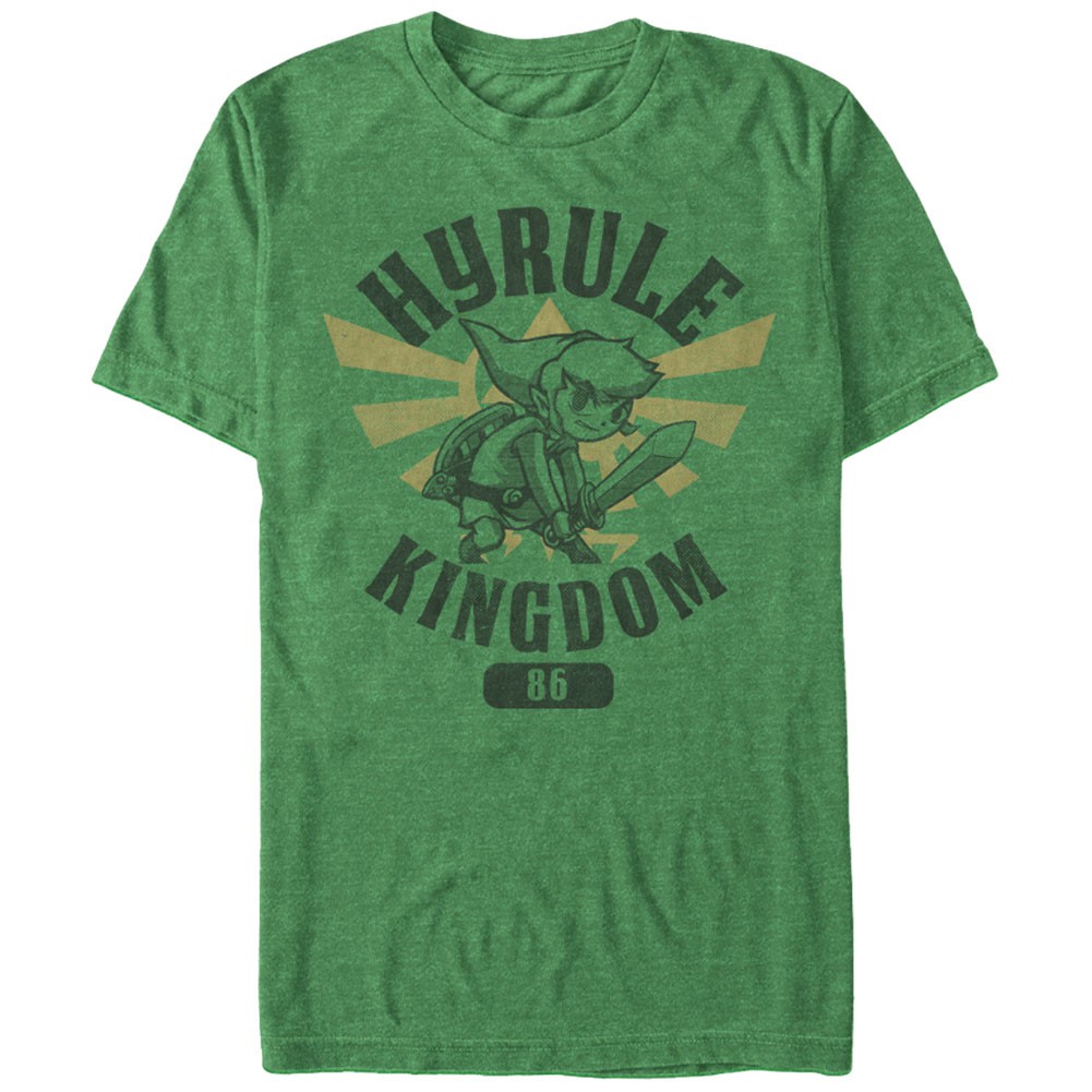 Nintendo Legend of Zelda Hero Academy Green T-Shirt, Green
