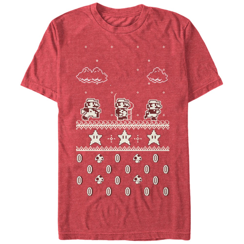 Nintendo Motion Mario Red T-Shirt, Red