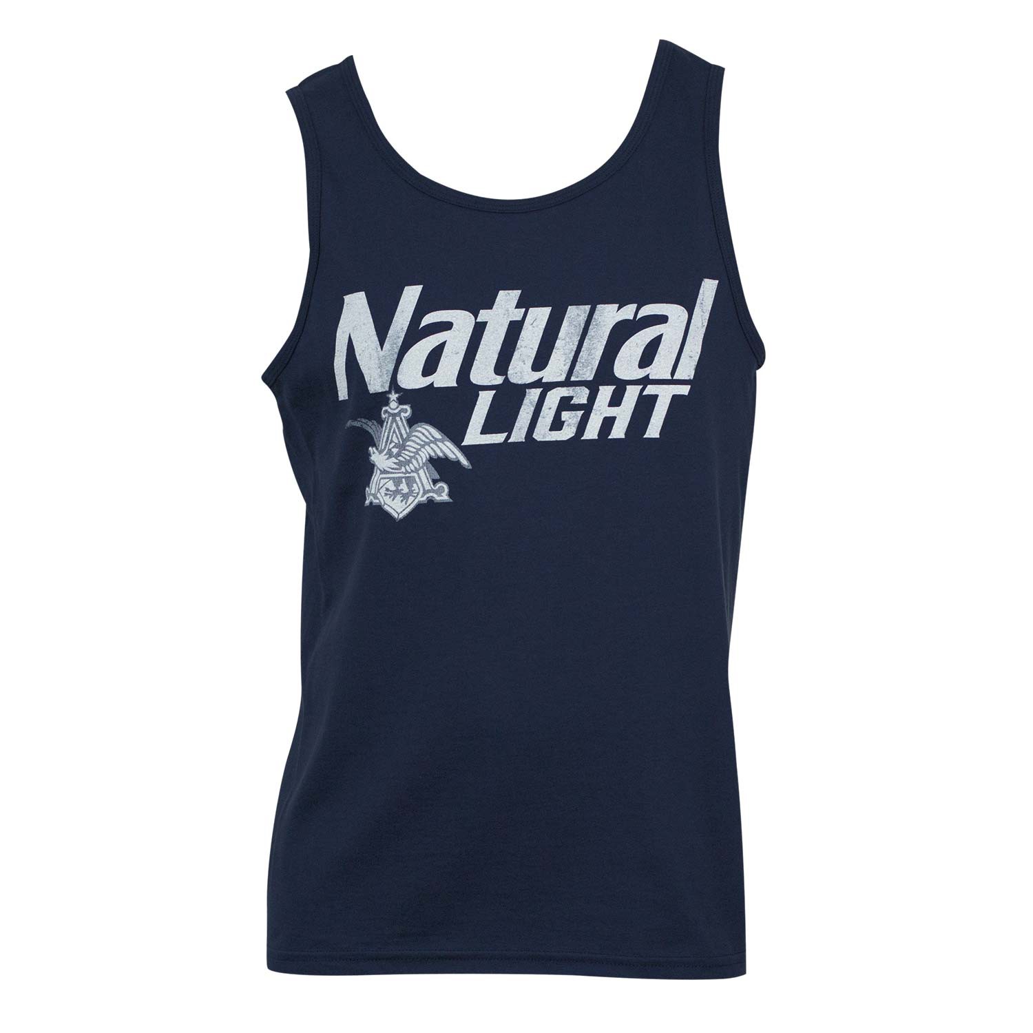 Natural Light Faded Blue Tank Top