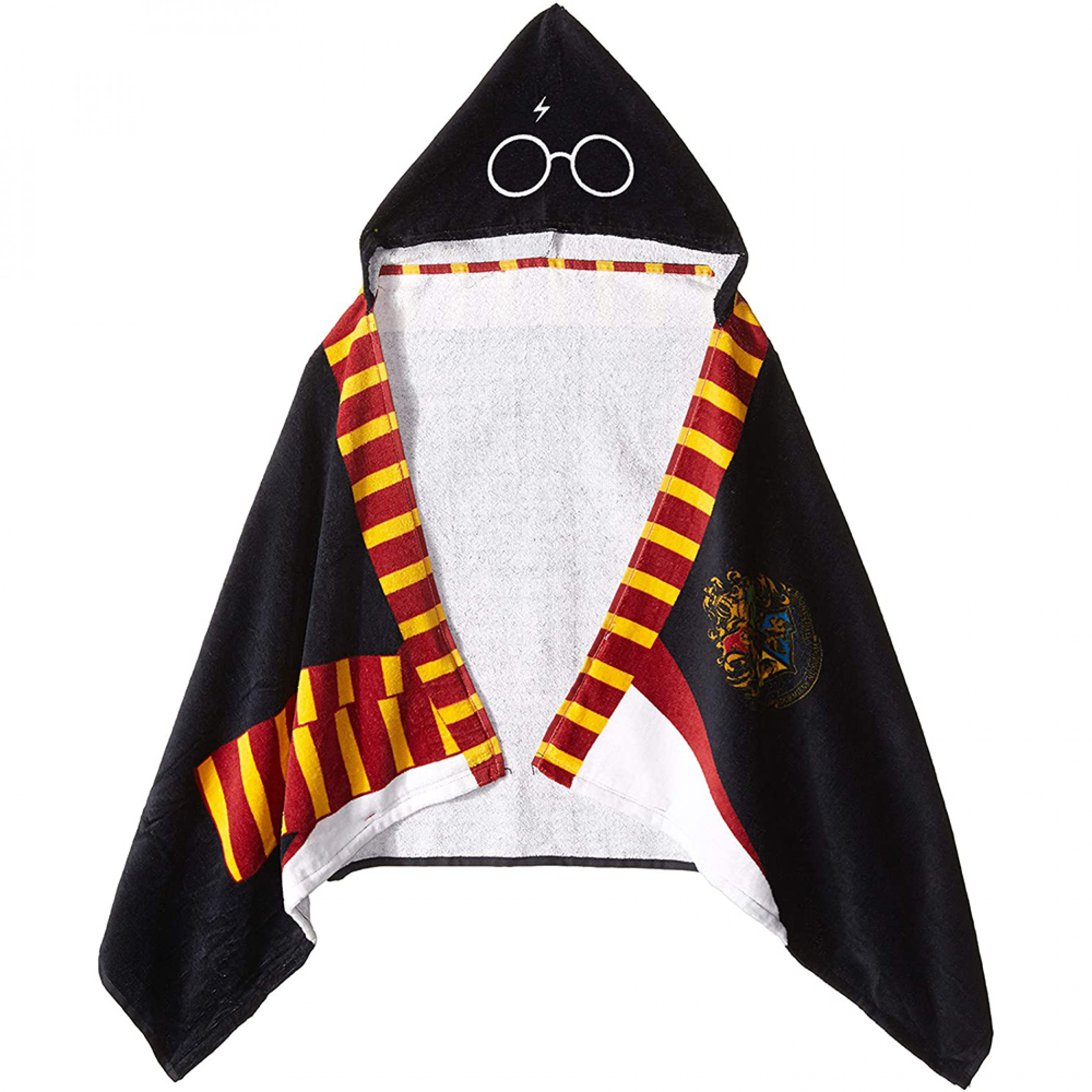 Harry Potter Great Hall Hooded Beach Towel, Multi-Color