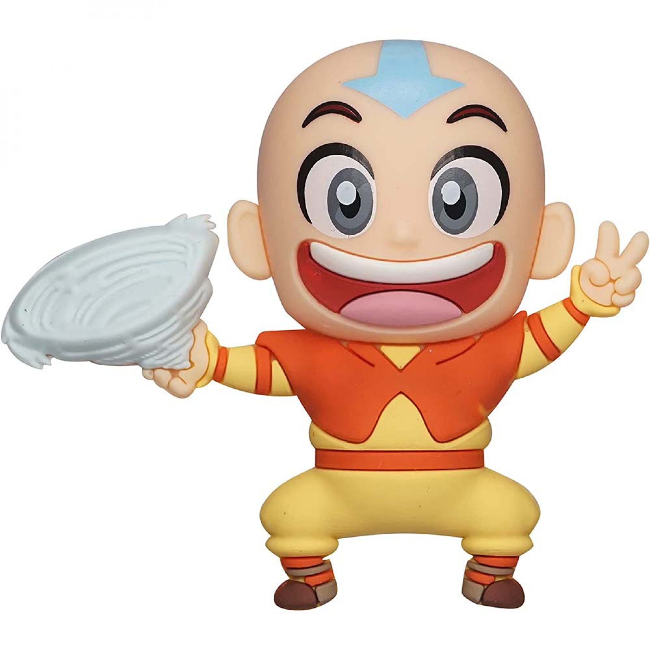 Avatar: The Last Airbender Aang Chibi Character 3D Foam Magnet, Multi-Color