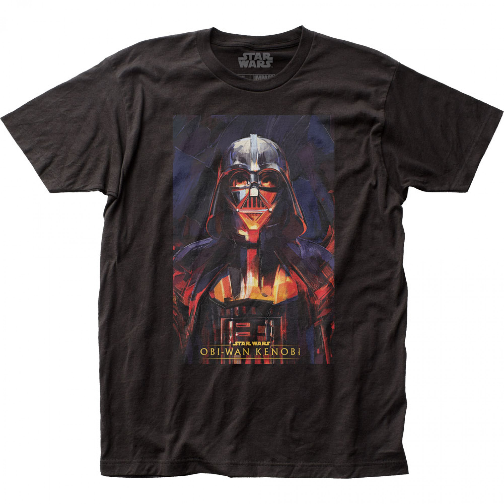 Star Wars Obi-Wan Kenobi Darth Vader Poster T-Shirt, Black