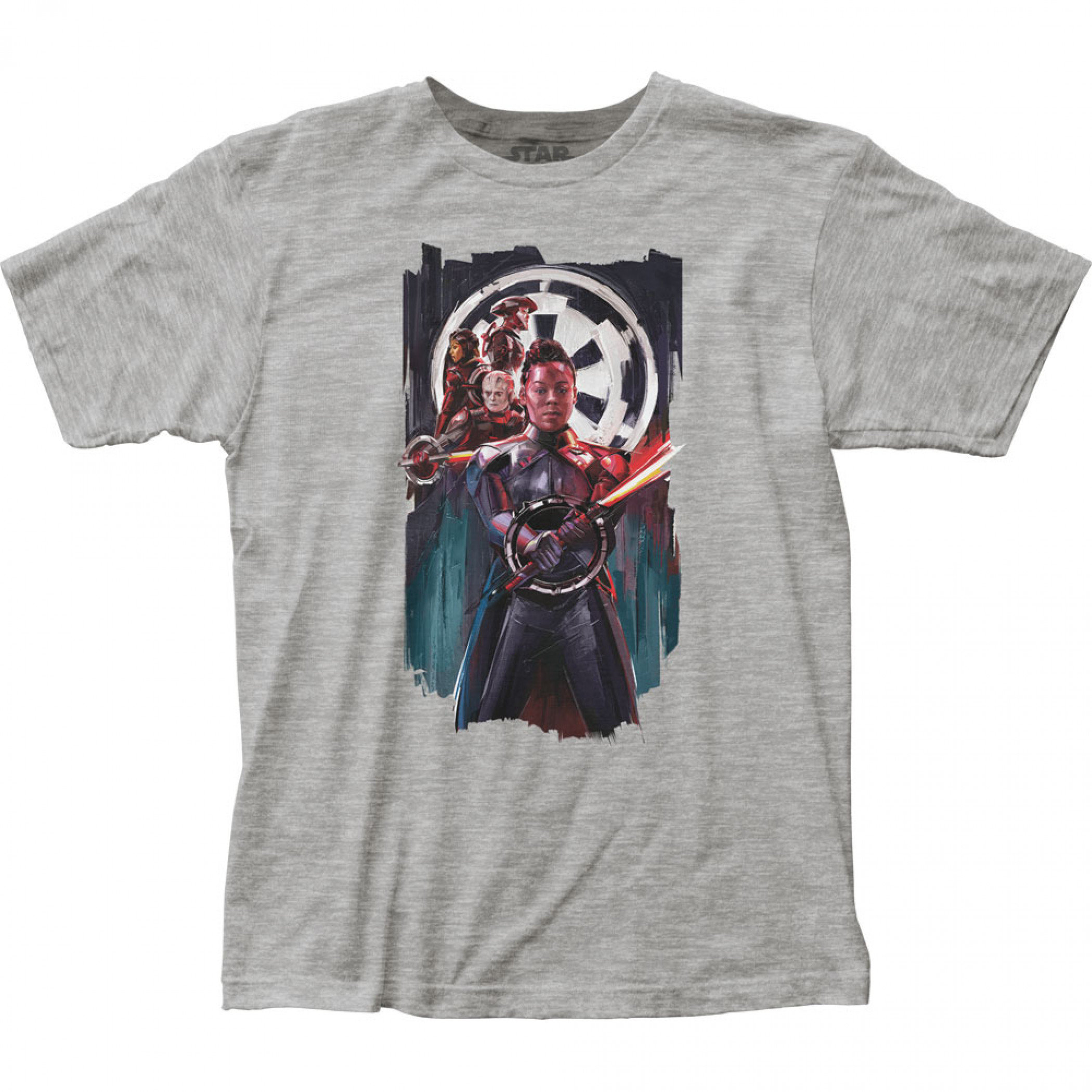 Star Wars Obi-Wan Kenobi The Inquisitorious T-Shirt, Grey