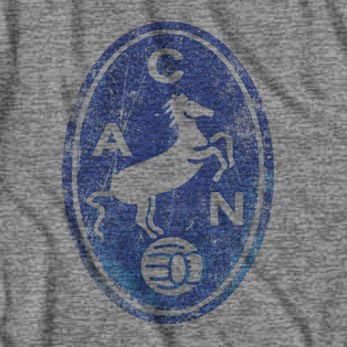 S.S.C. Napoli Retro Horse Logo Soccer T-Shirt