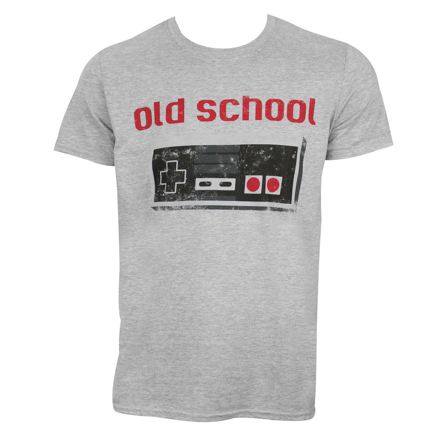 Nintendo Old School Tee Shirt, Grey