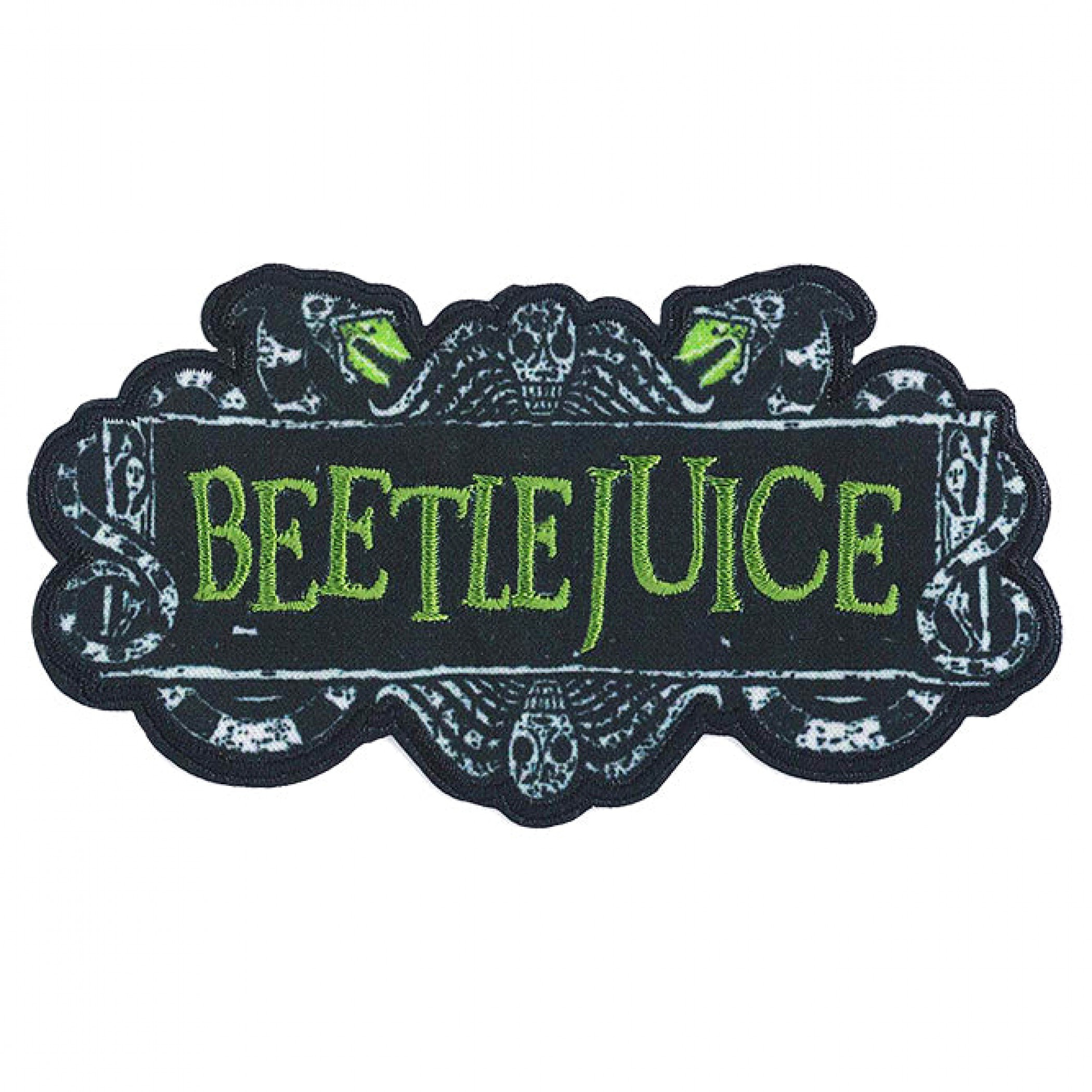 Beetlejuice Logo Patch, Multi-Color