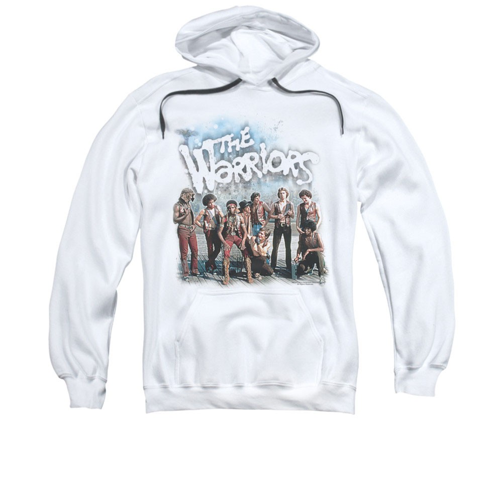 The Warriors Amusement White Pullover Hoodie
