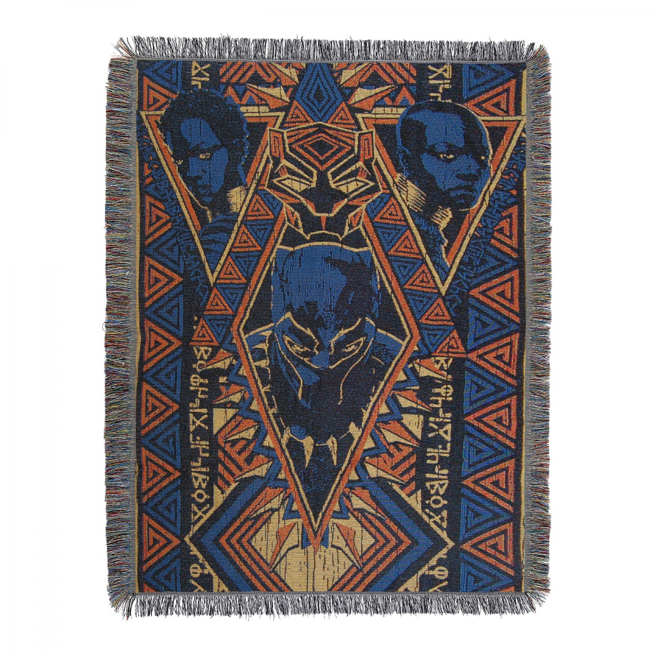 Black Panther King Tapestry Throw, Multi-Color