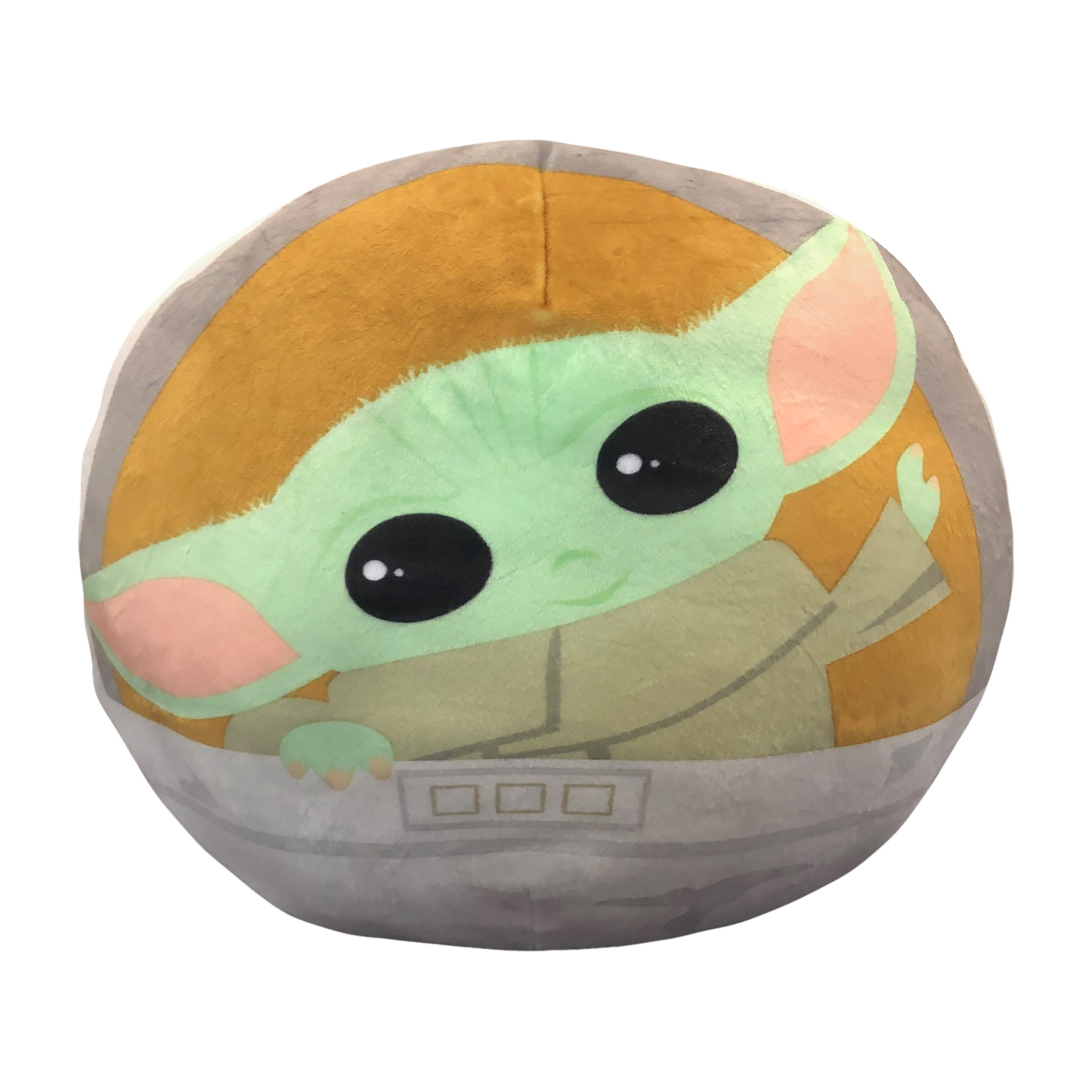 Star Wars The Mandalorian The Child Grogu 11' Round Cloud Pillow, Multi-Color