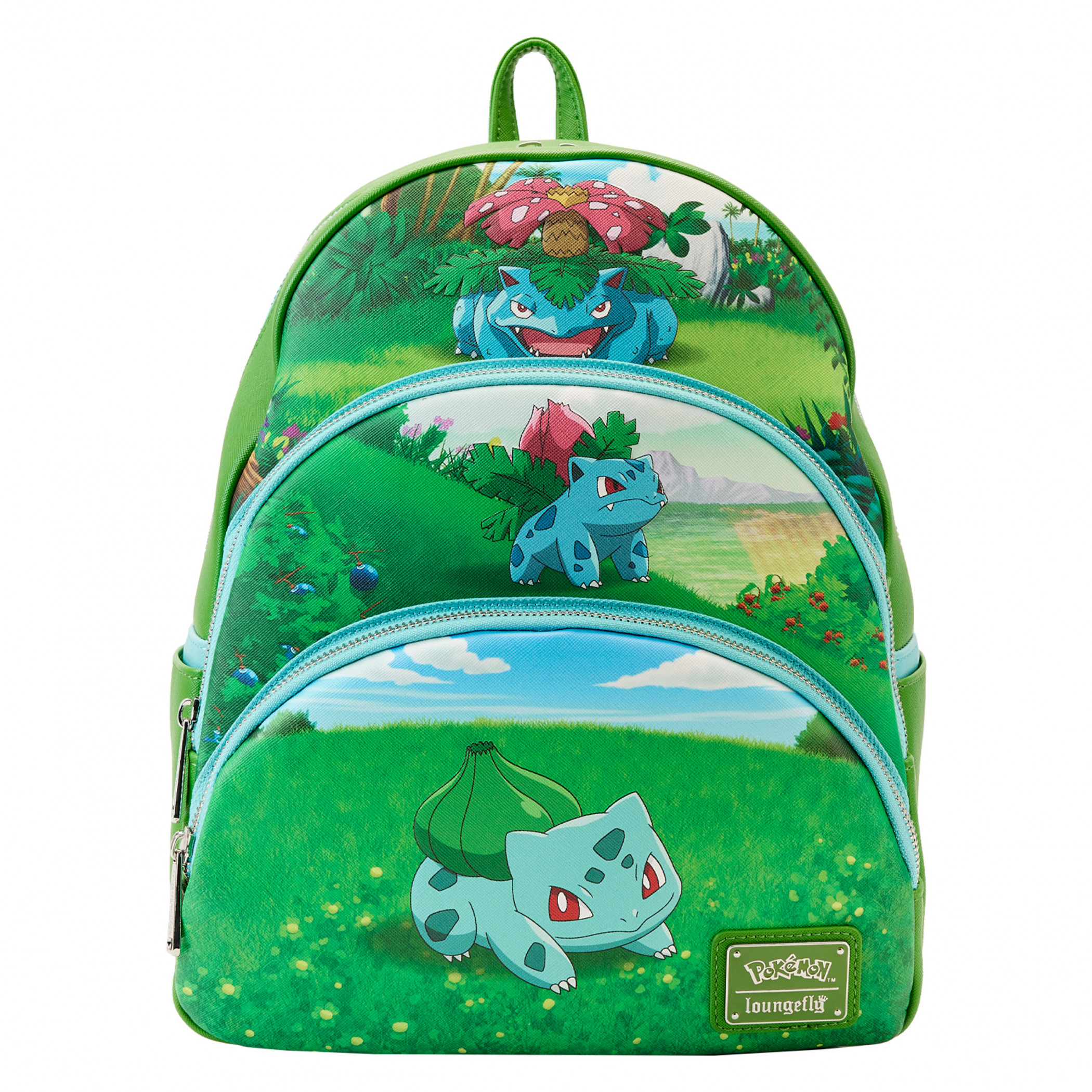 Pokemon Bulbasaur Evolutions Mini Backpack By Loungefly, Green