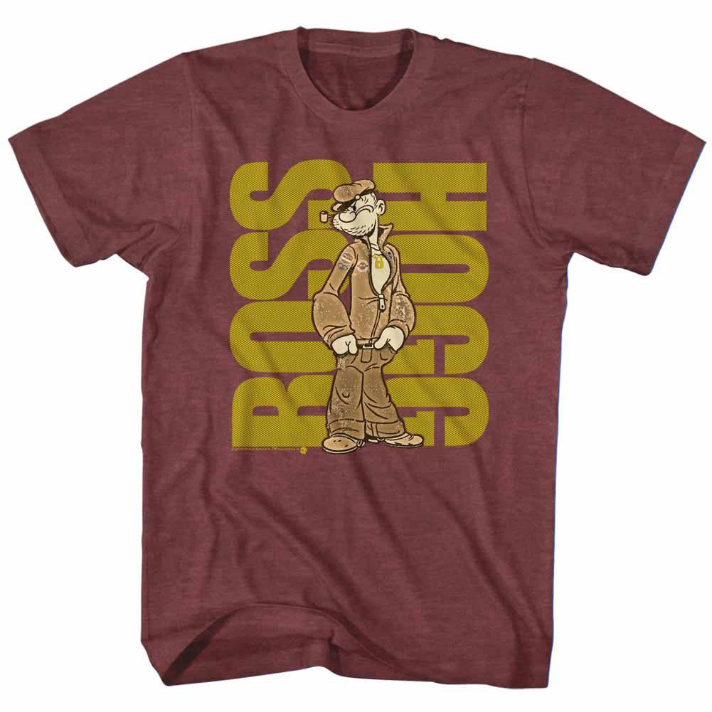 Popeye Popeye Boss Red T-Shirt