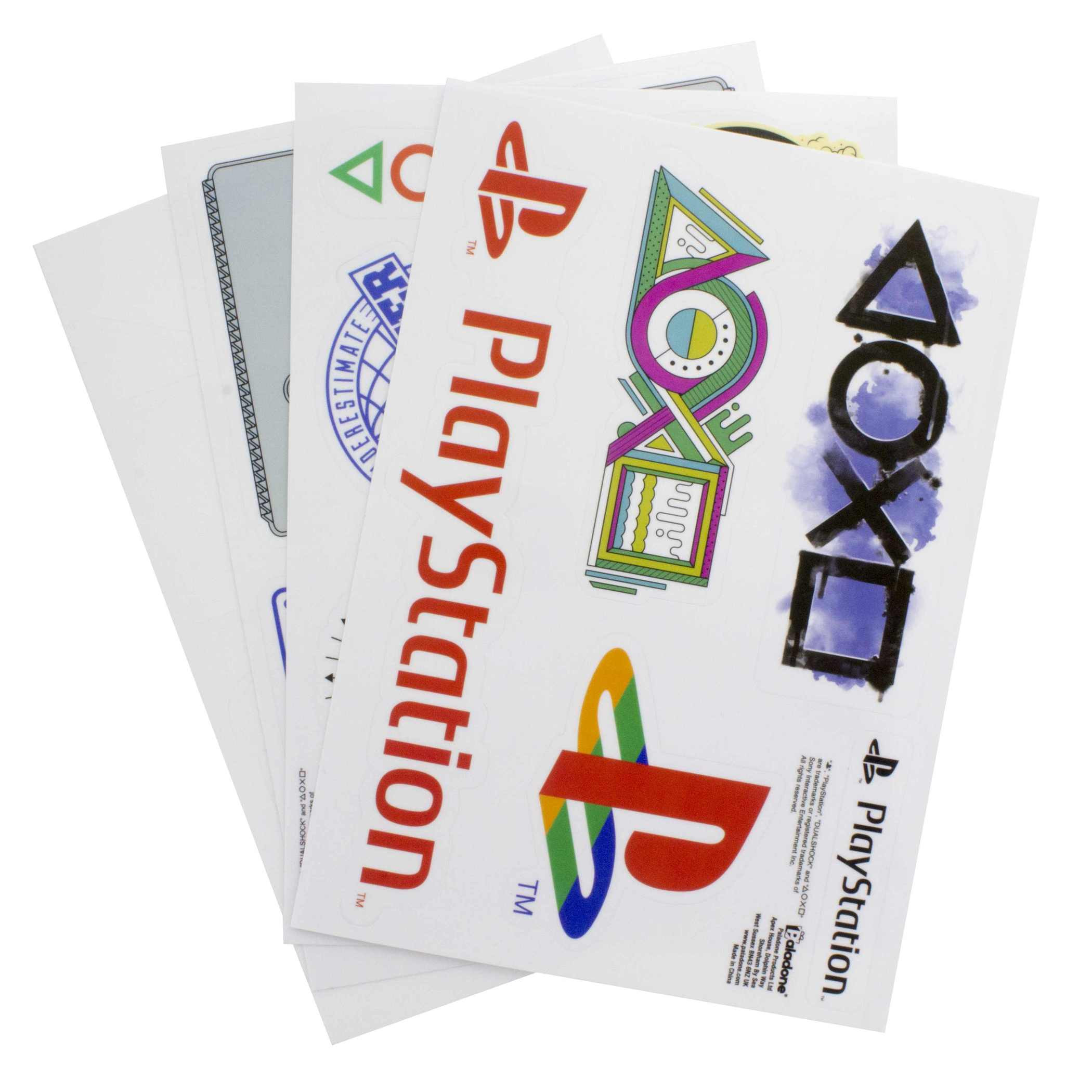 PlayStation Gadget Decals, White