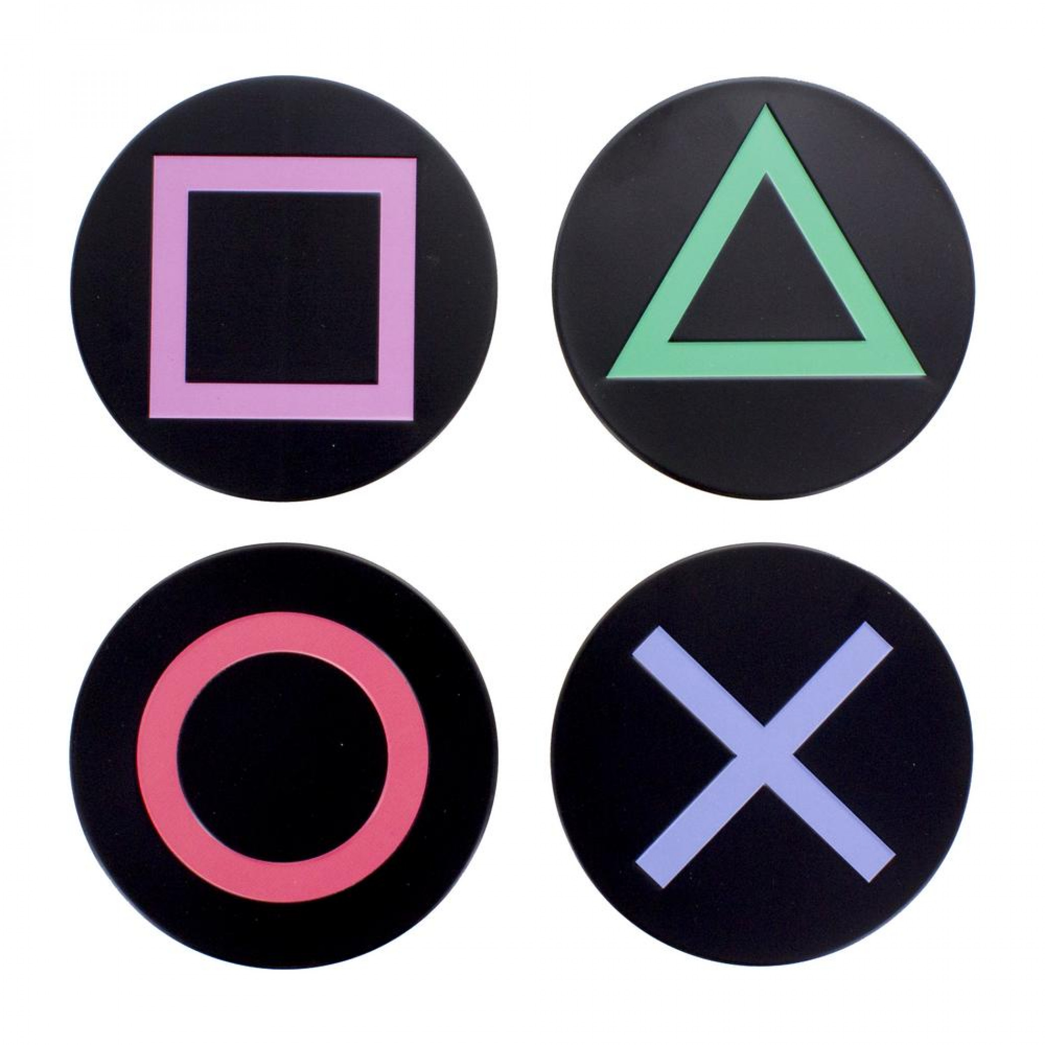 Playstation Metal Coasters, Multi-Color
