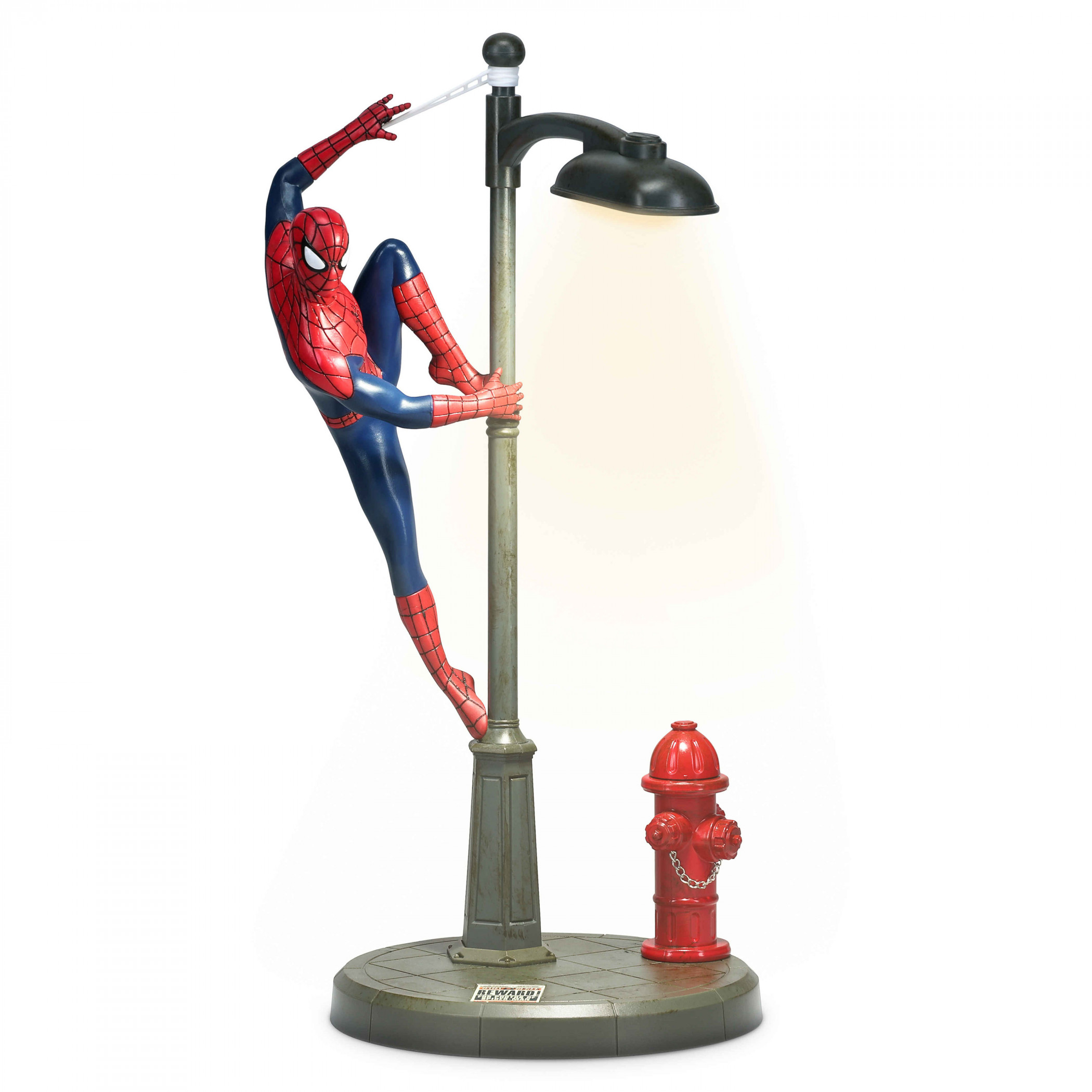 Spider-Man City Street Figurine Light, Red