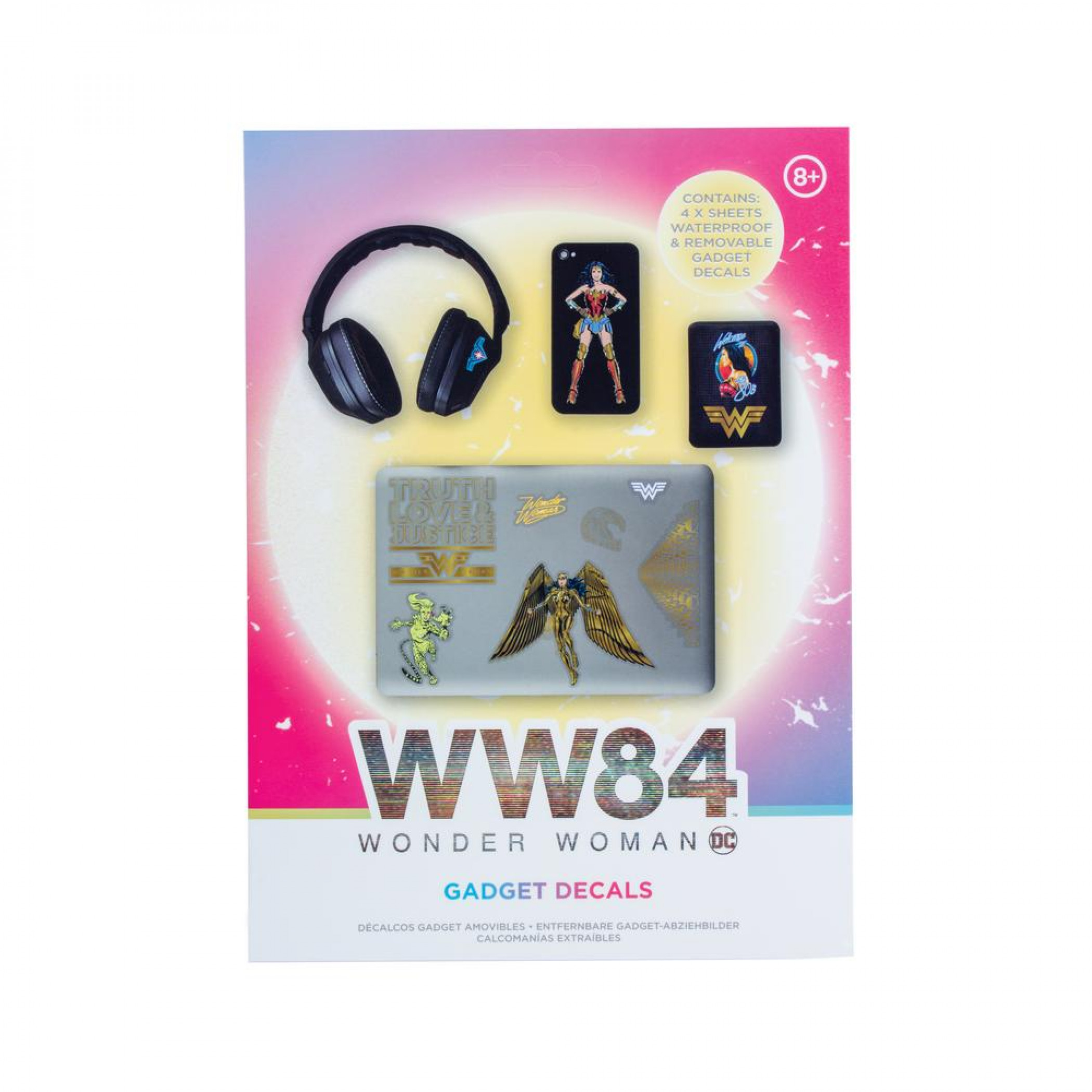 Wonder Woman 1984 Gadget Decals Set, Multi-Color