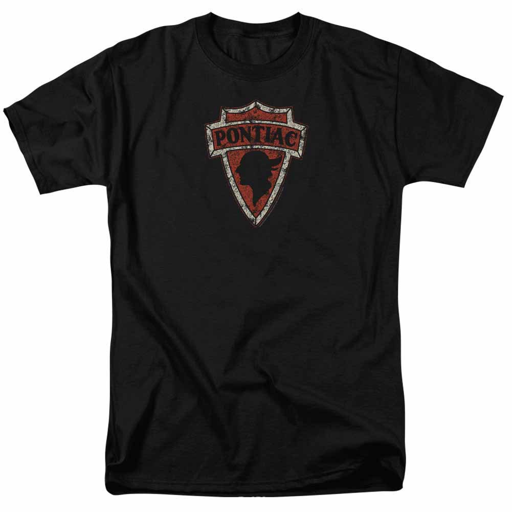 Pontiac Early Pontiac Arrowhead Black T-Shirt