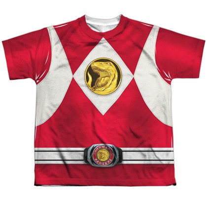 Power Rangers Red Ranger Youth Costume Tee