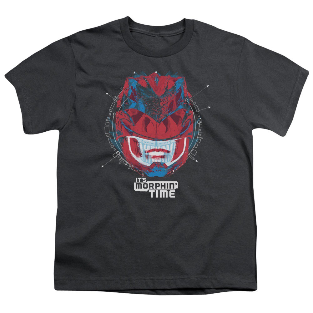 Power Rangers Its Morphin Time Youth Tshirt