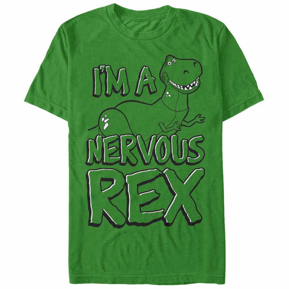 Disney Toy Story Nervous Rex Green T-Shirt