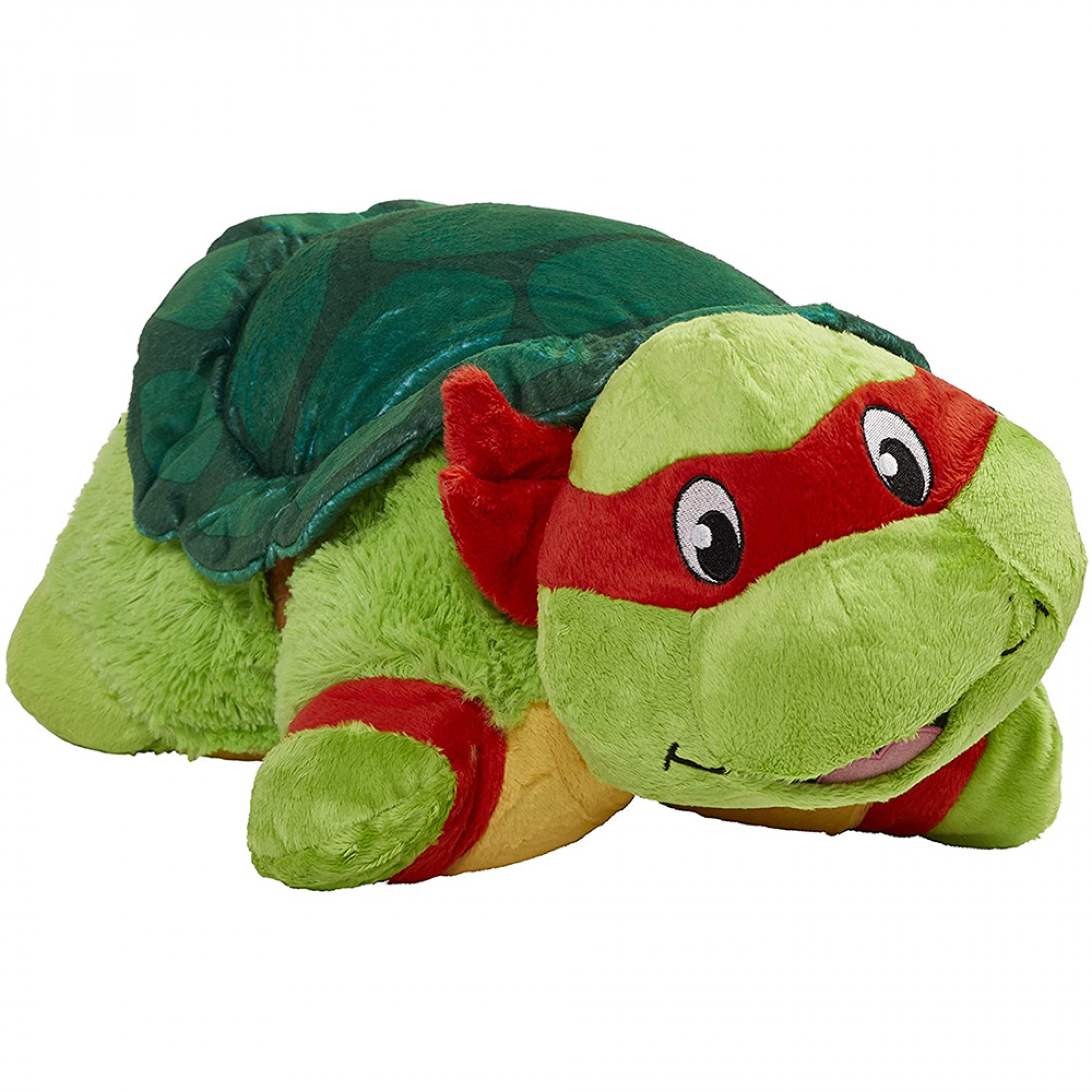 Raphael Pillow Pet - Teenage Mutant Ninja Turtles Stuffed Animal Plush Toy, Green