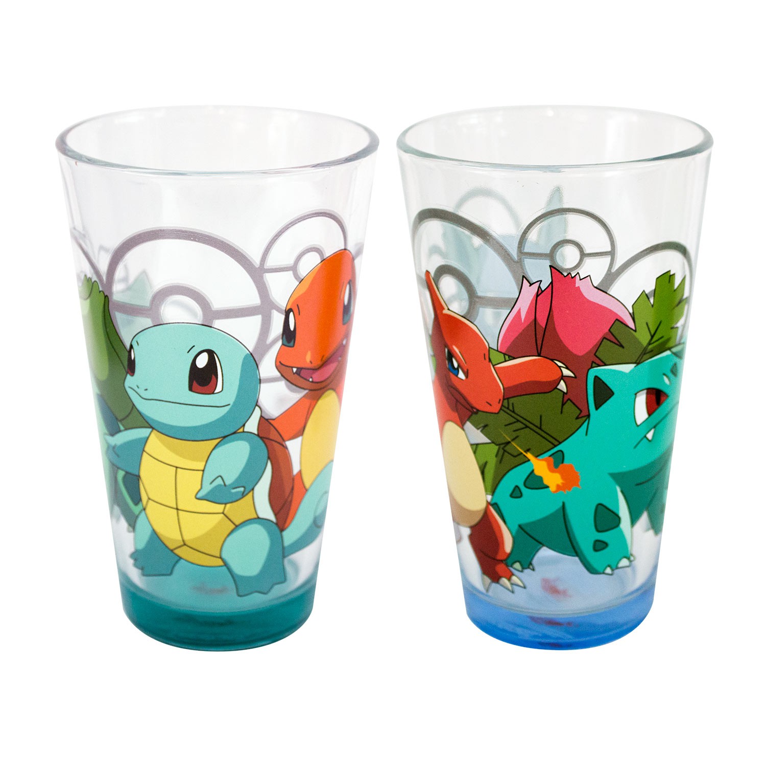 Pokemon Characters Pint Glass Set