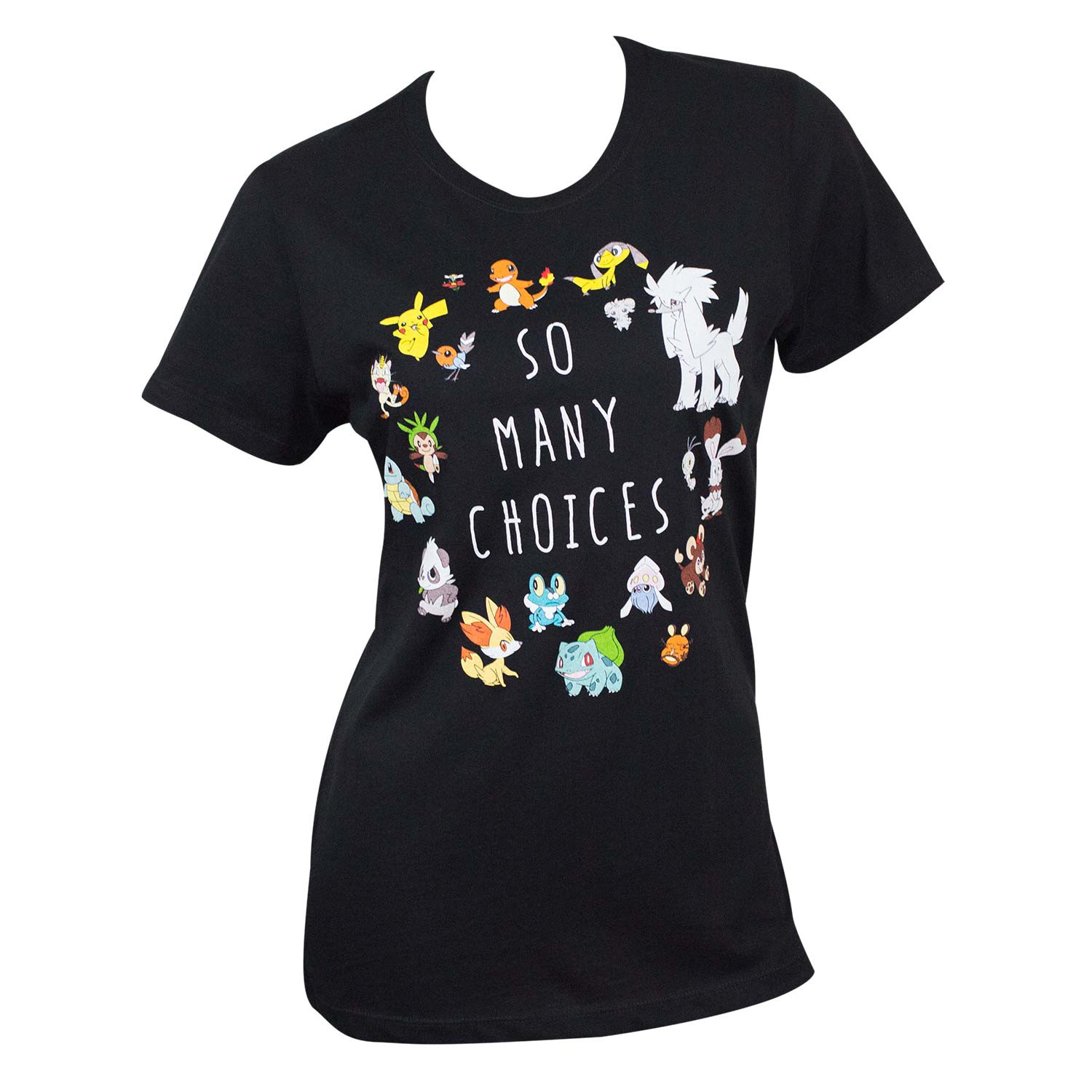 Pokemon Choices Women's Tee Shirt