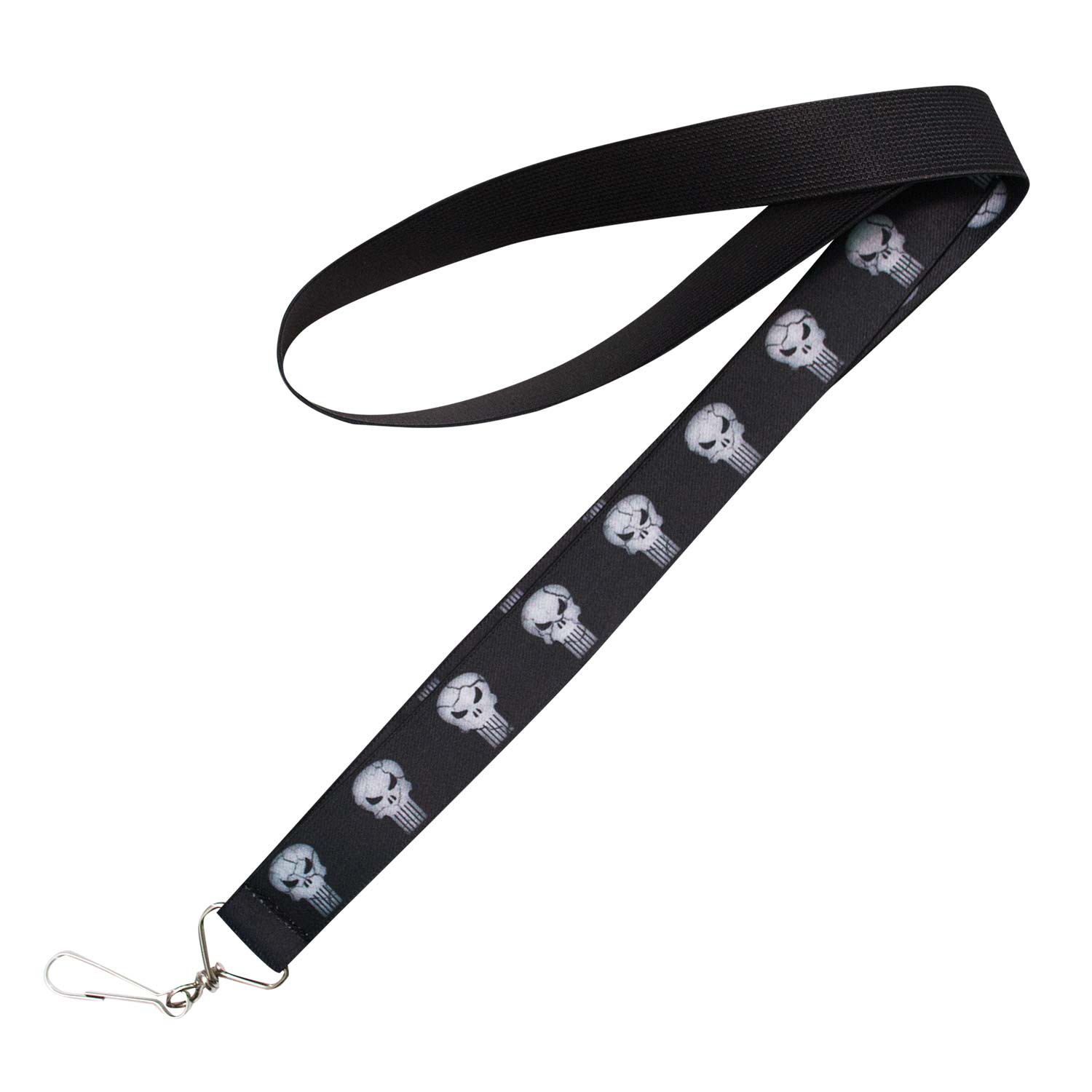 Punisher Black Lanyard