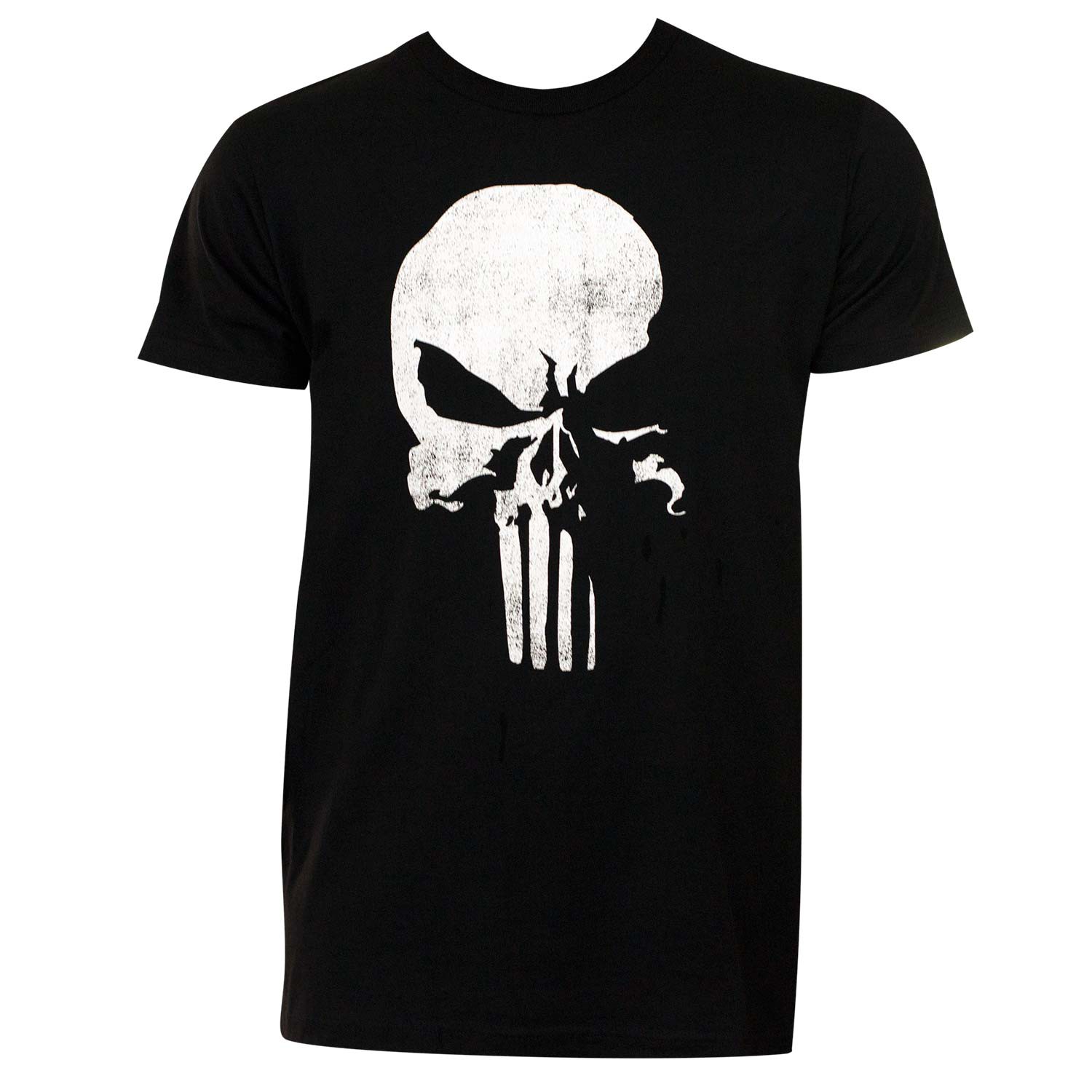 Punisher 3D Logo Tee Shirt, Black