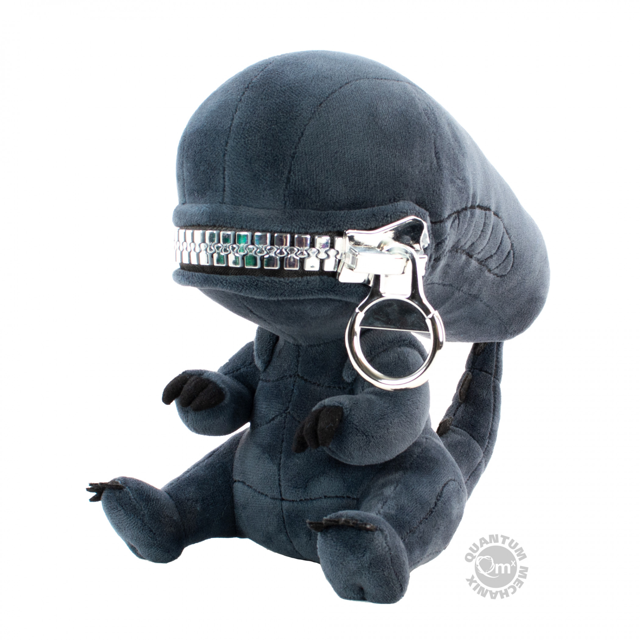 Alien Xenomorph Zippermouth Plush Figurine, Black