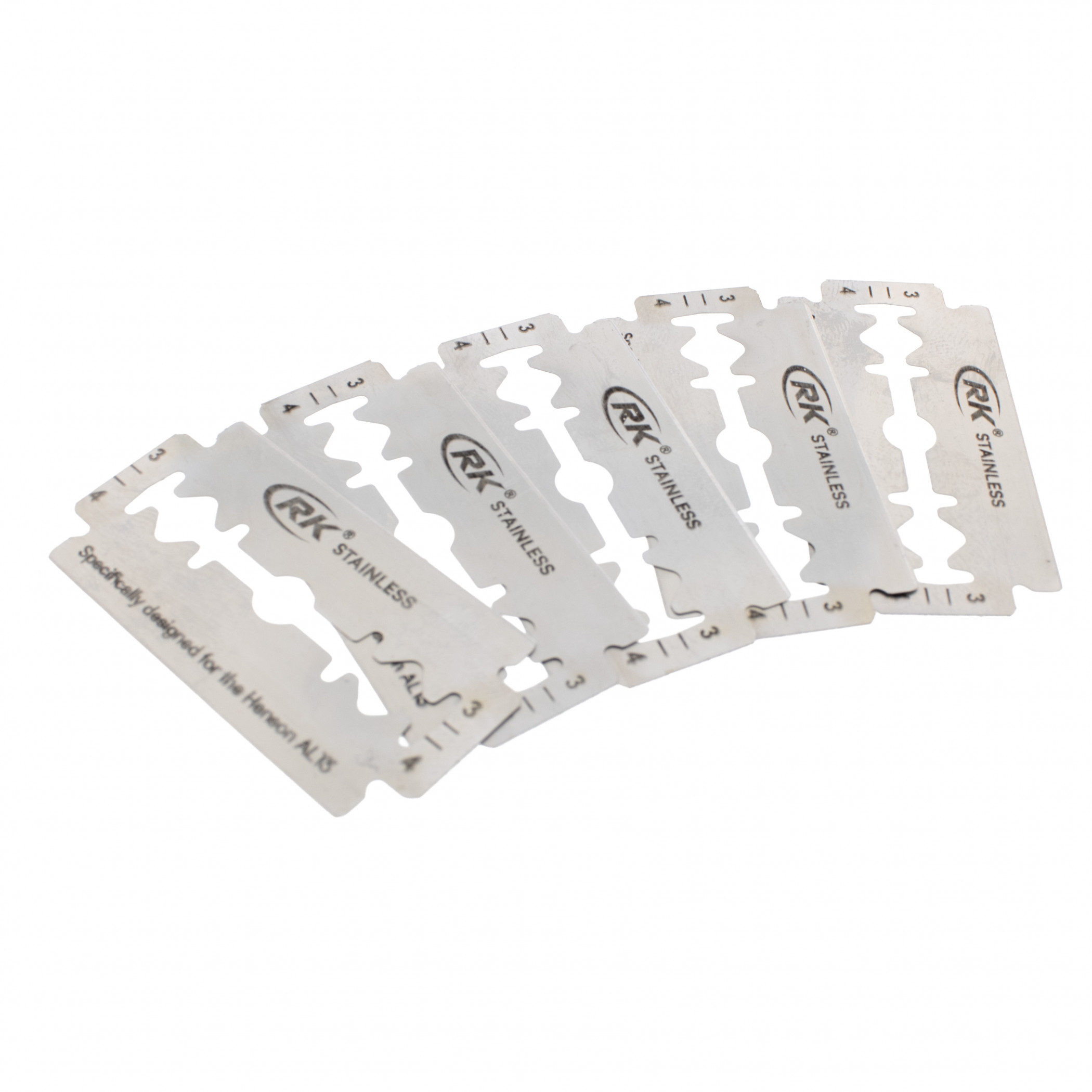 RK Shaving Stainless Steel Double Edge Razor Blades