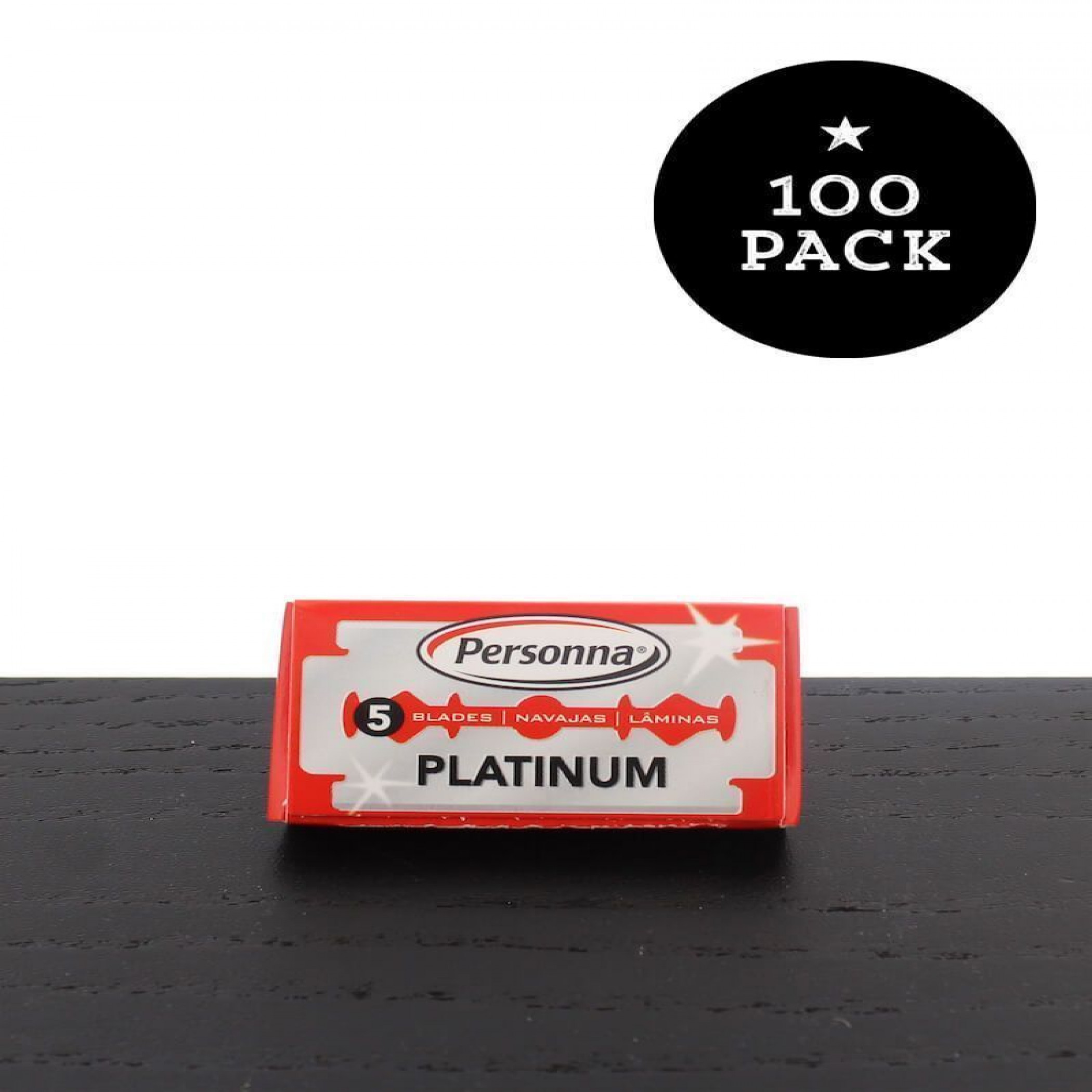 Red Personna Double Edge Razor Blades