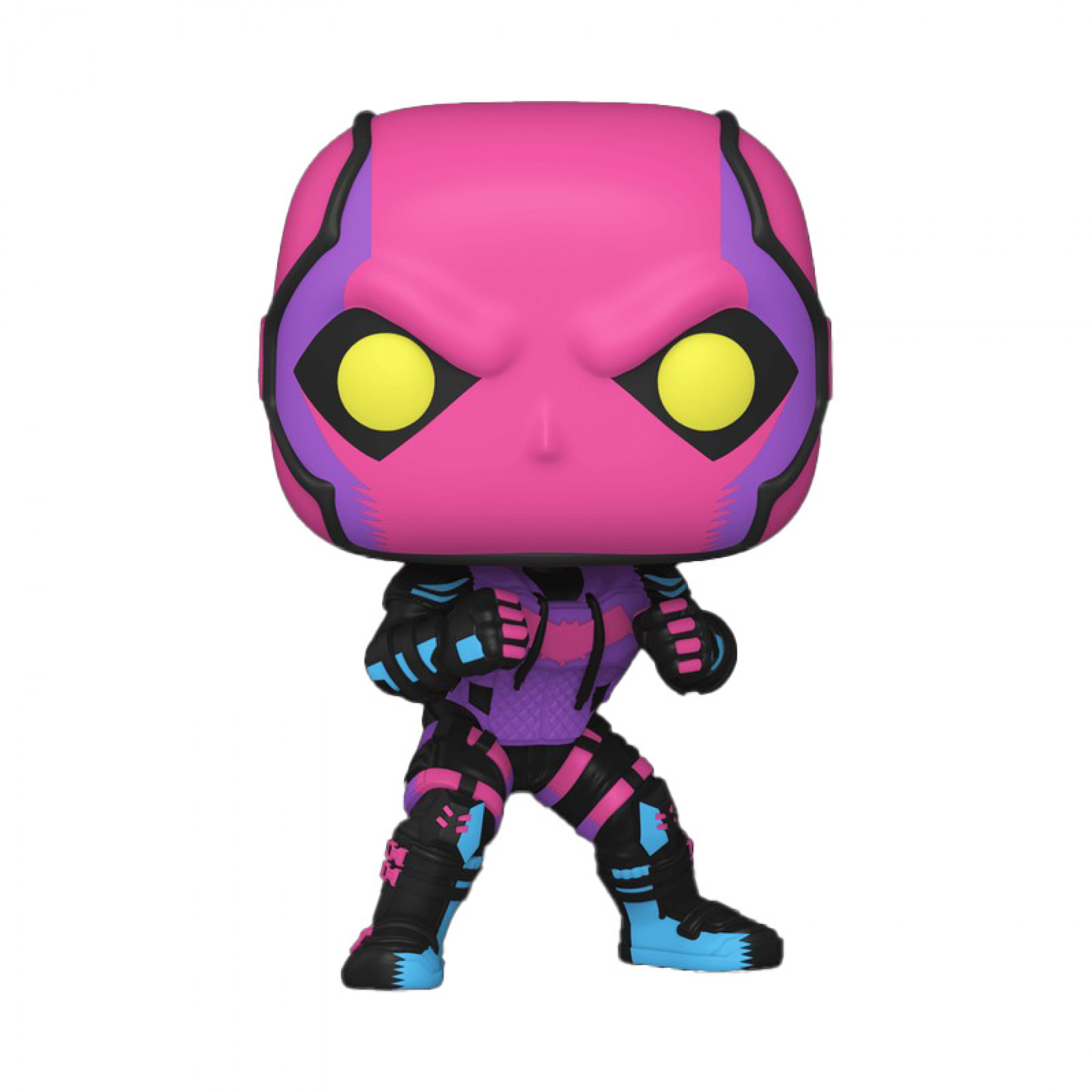 Red Hood Blacklight Gotham Knights Funko Pop! Exclusive, Pink