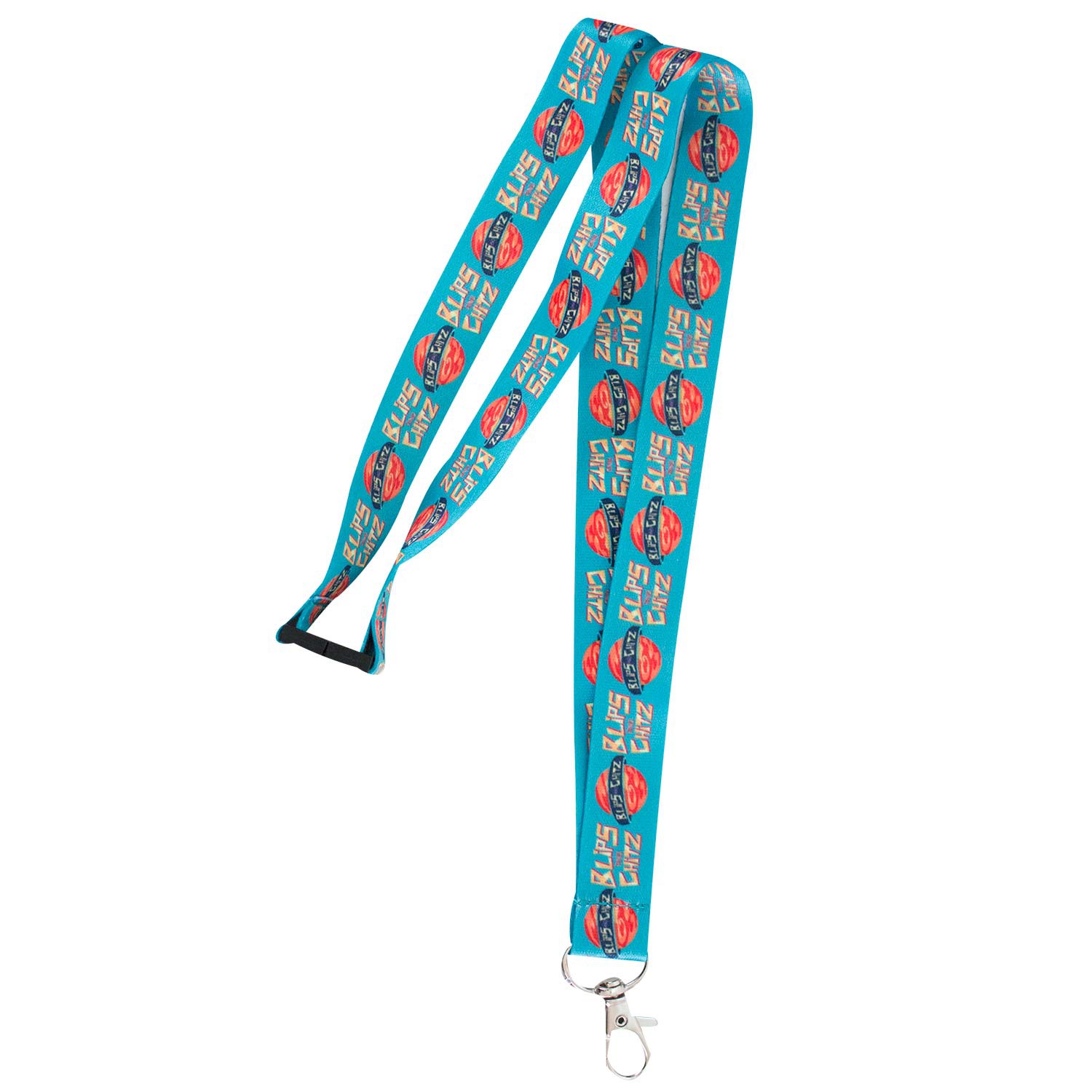 Rick And Morty Blips Chitz Logo Lanyard