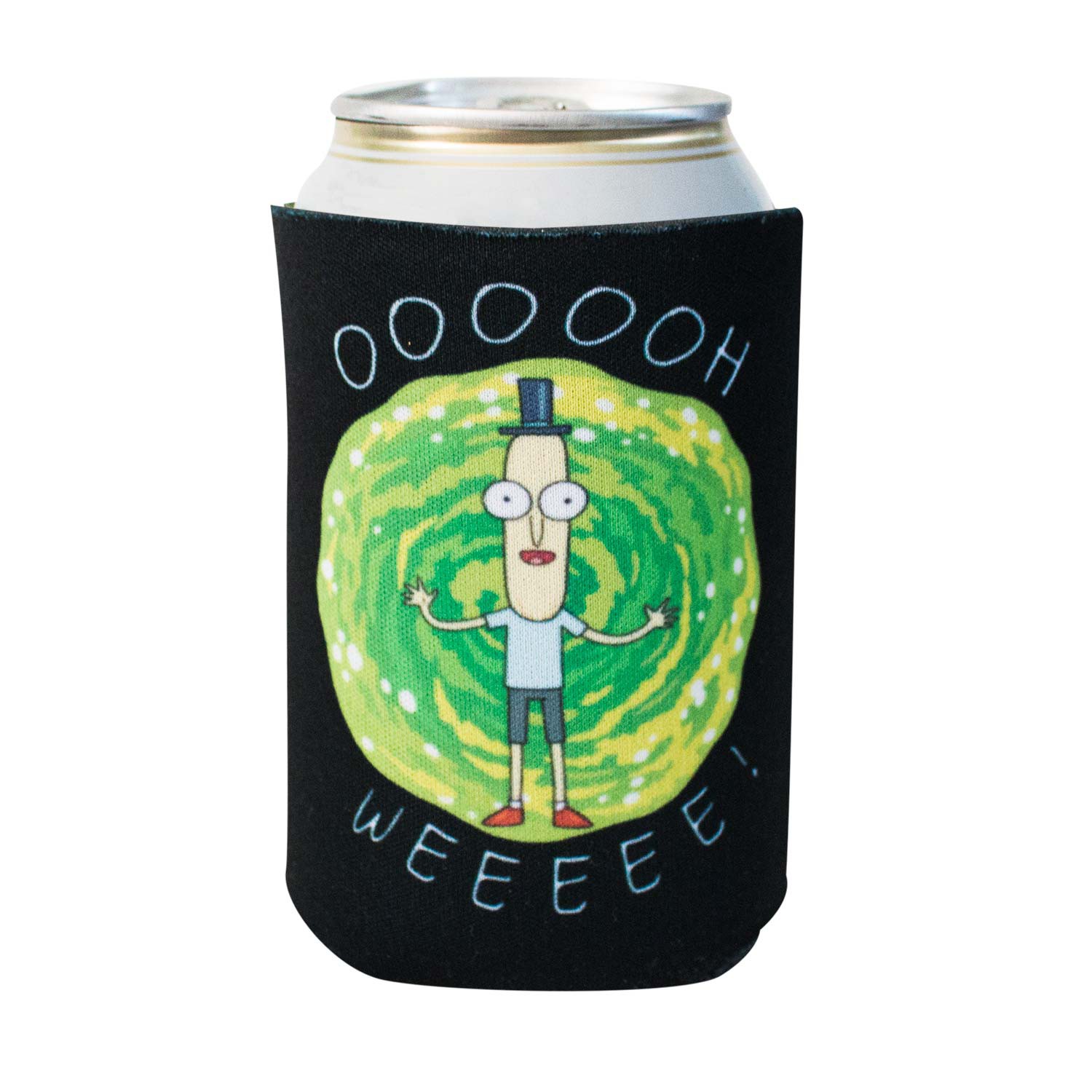 Rick And Morty Mr. Poopybutthole Can Insulator, Black
