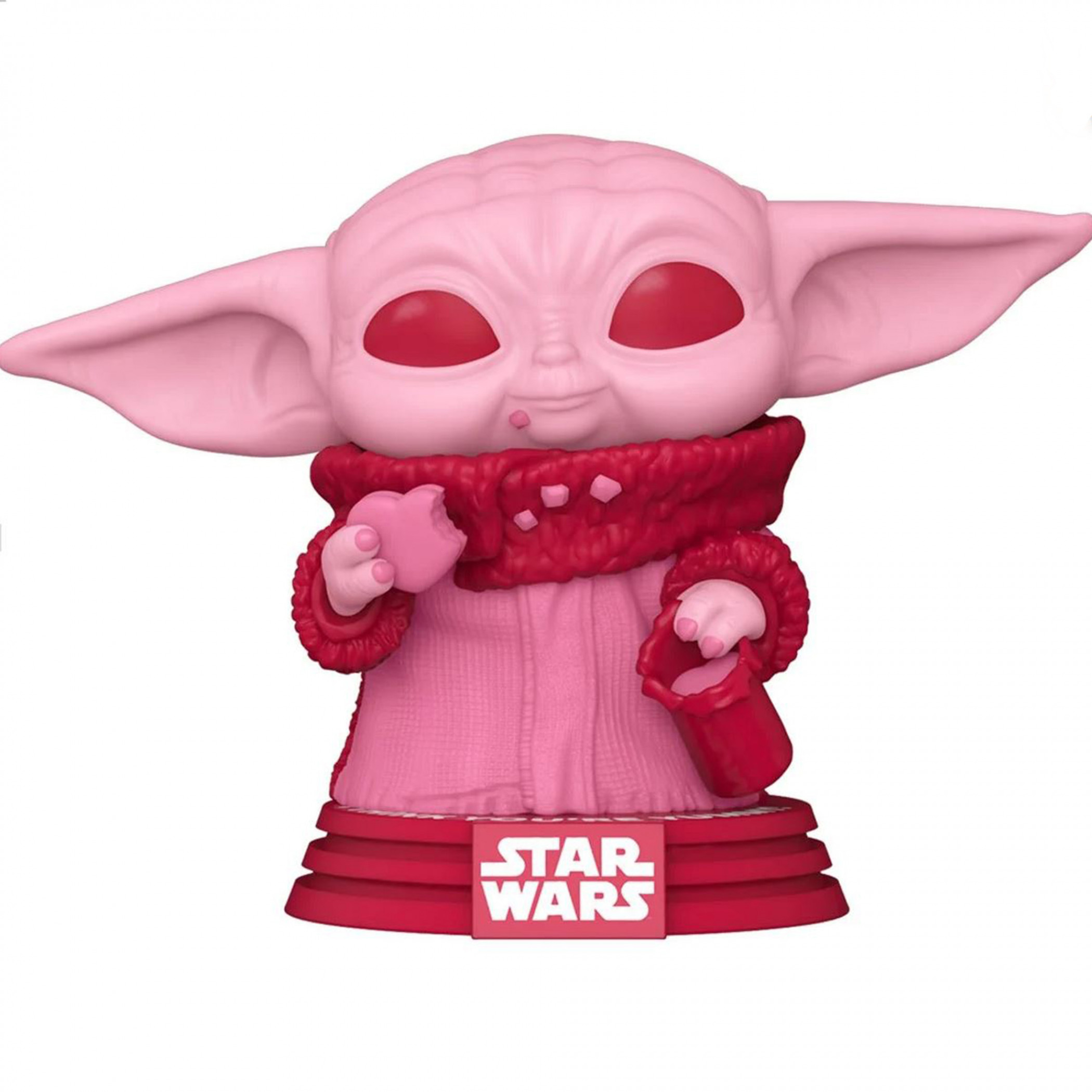 Star Wars The Child Grogu Valentine's Theme Funko Pop! Vinyl Figure, Multi-Color