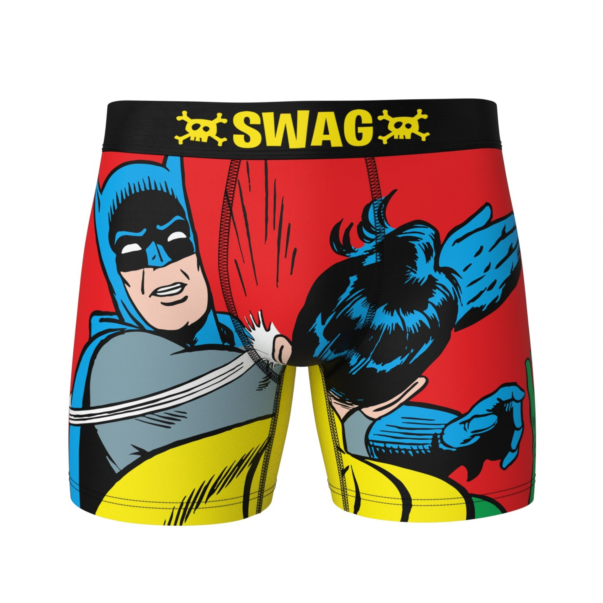 Batman Slapping Robin Meme Swag Boxer Briefs, Red