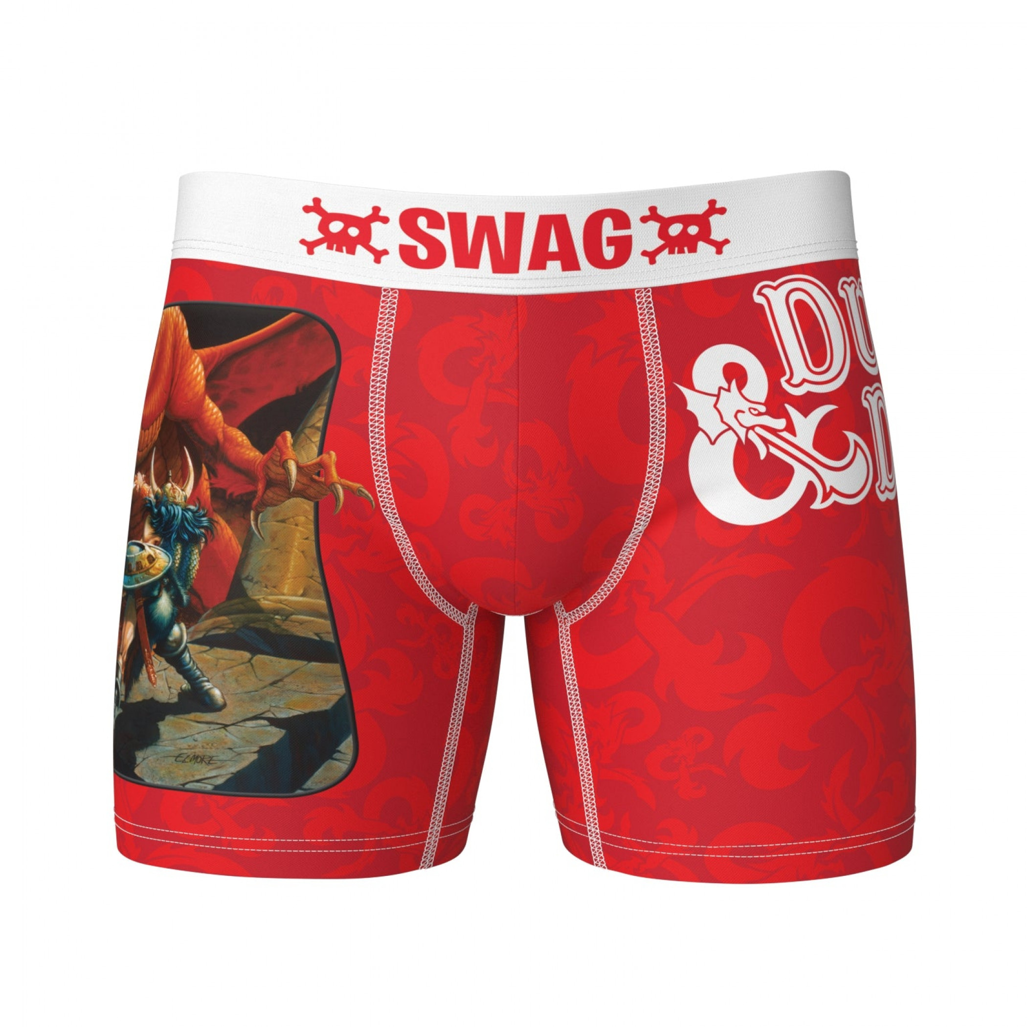 Dungeons & Dragons Swag Boxer Briefs, Red
