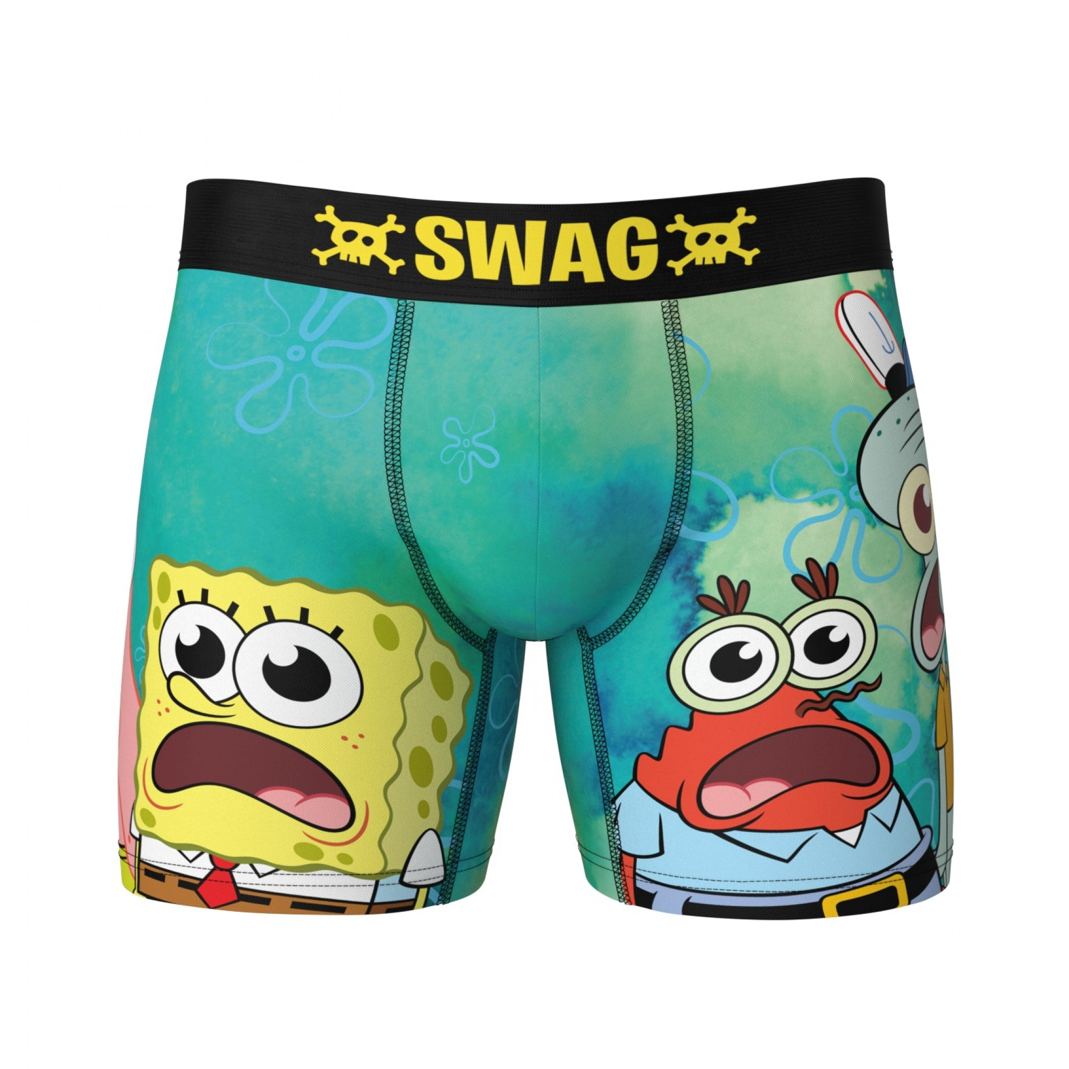 SpongeBob SquarePants Fear Faces Swag Boxer Briefs Multi Color eBay